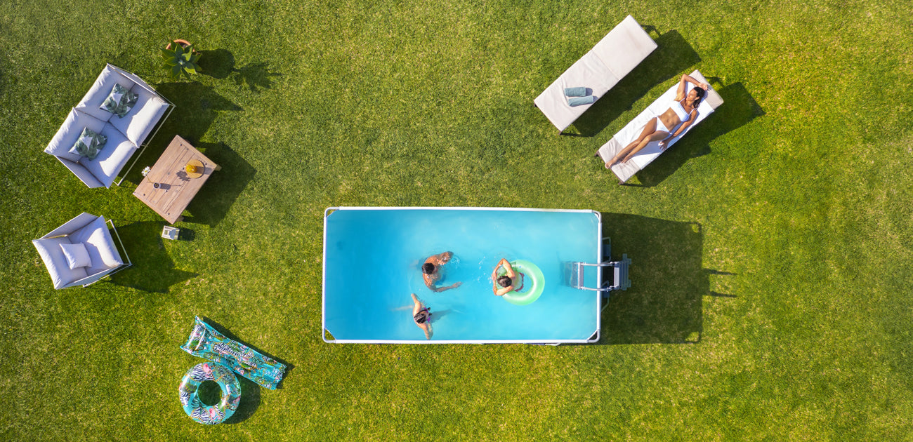 How to get a bestway pool set up for summer