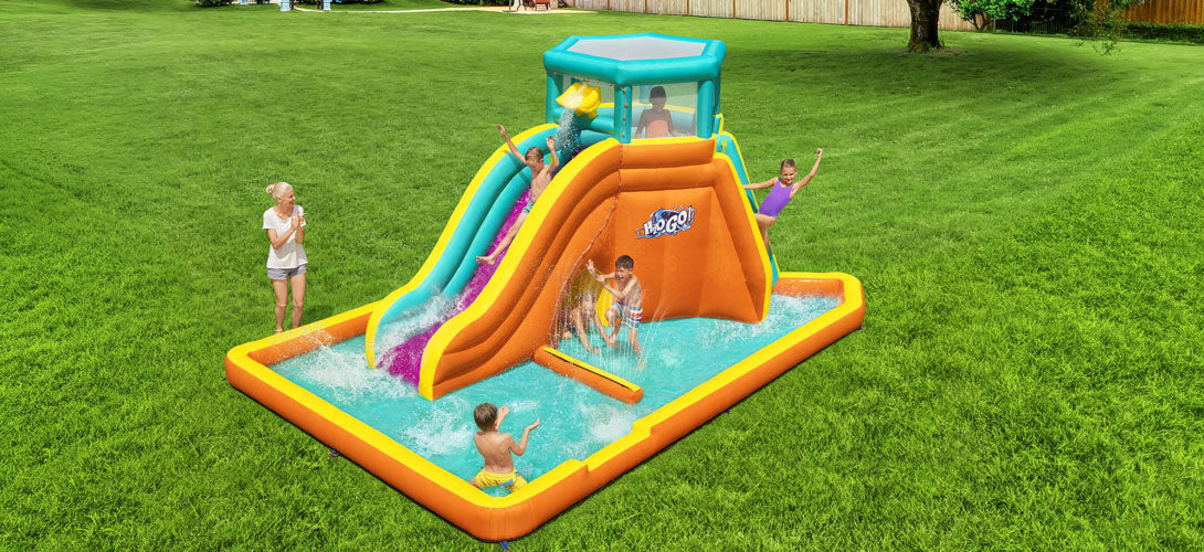 inflatable water slide