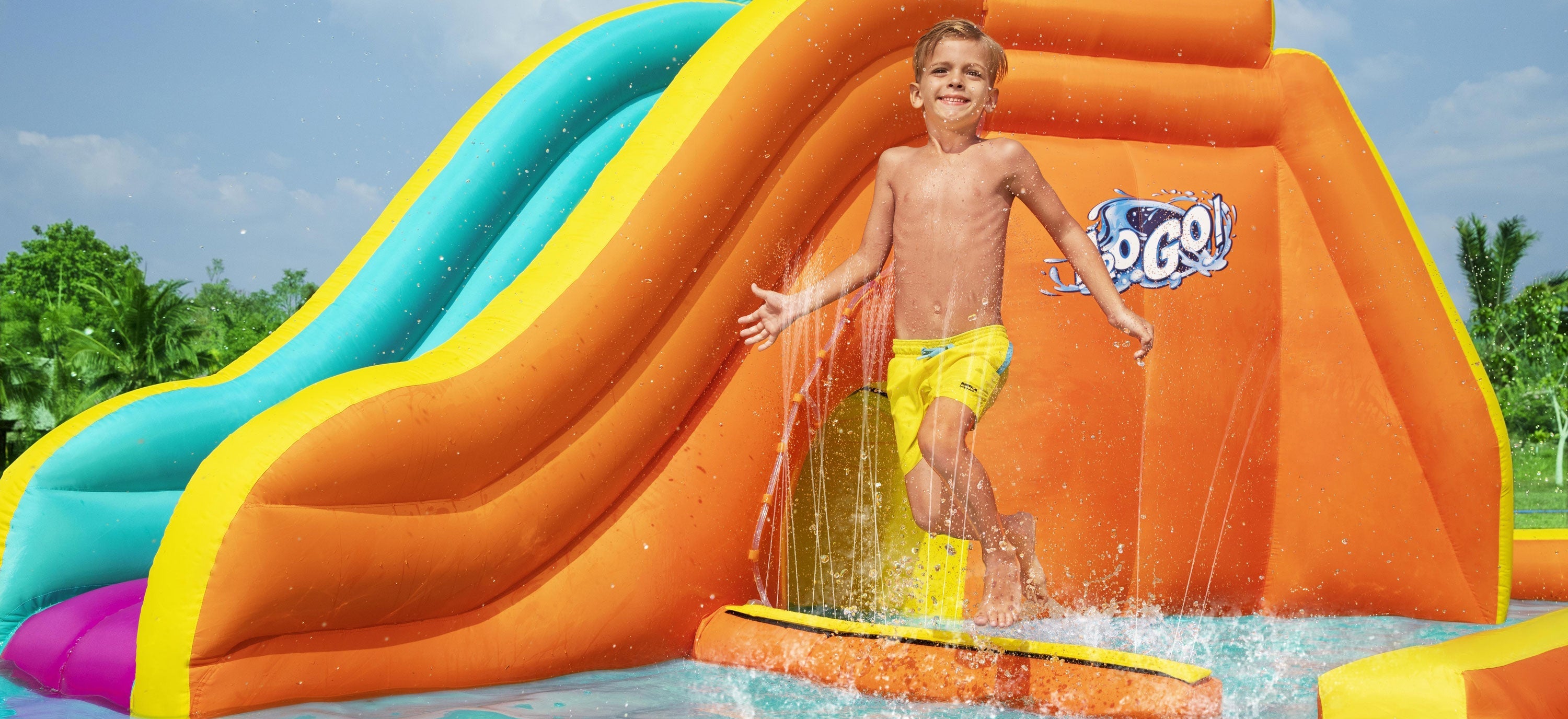 Bestway inflatable water slides