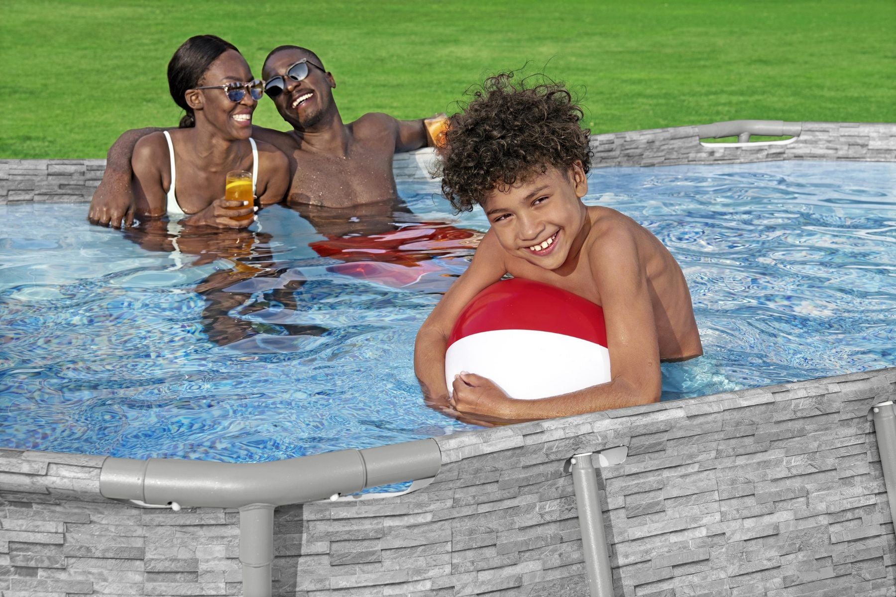 durable steel frame pool