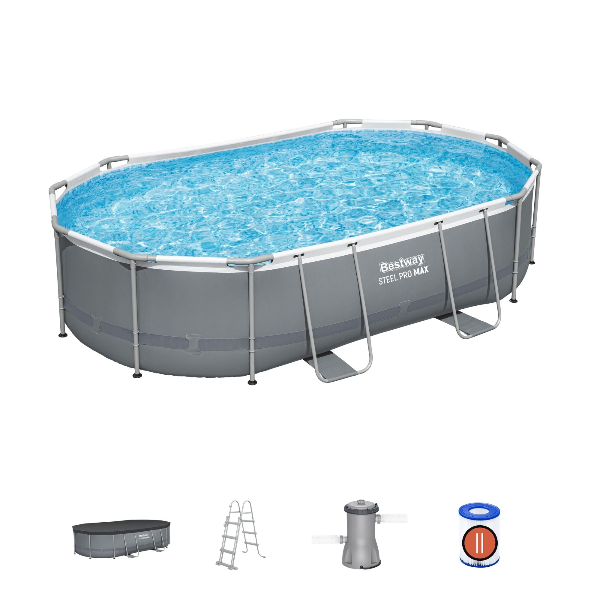 16ft oval above ground pool