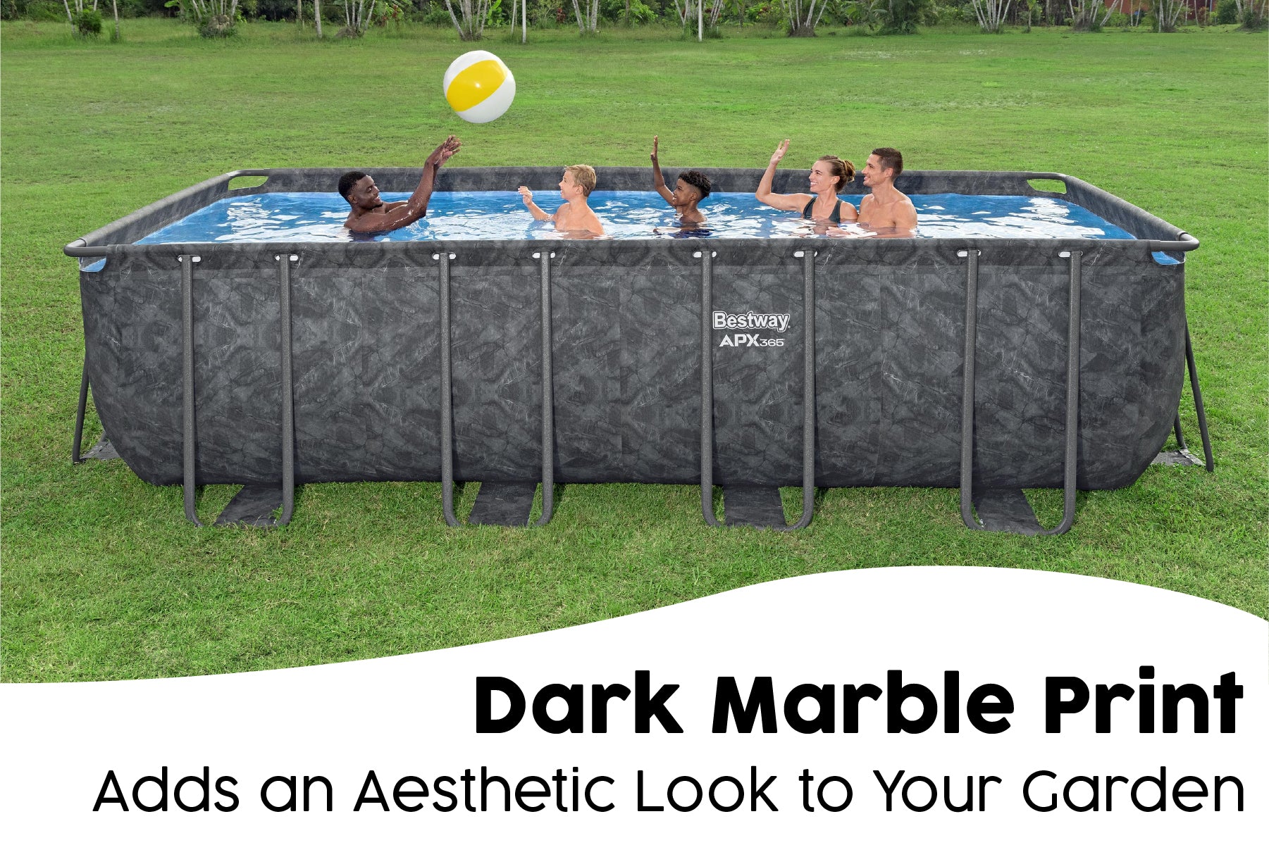 All season 18ft rectangular swimming pool