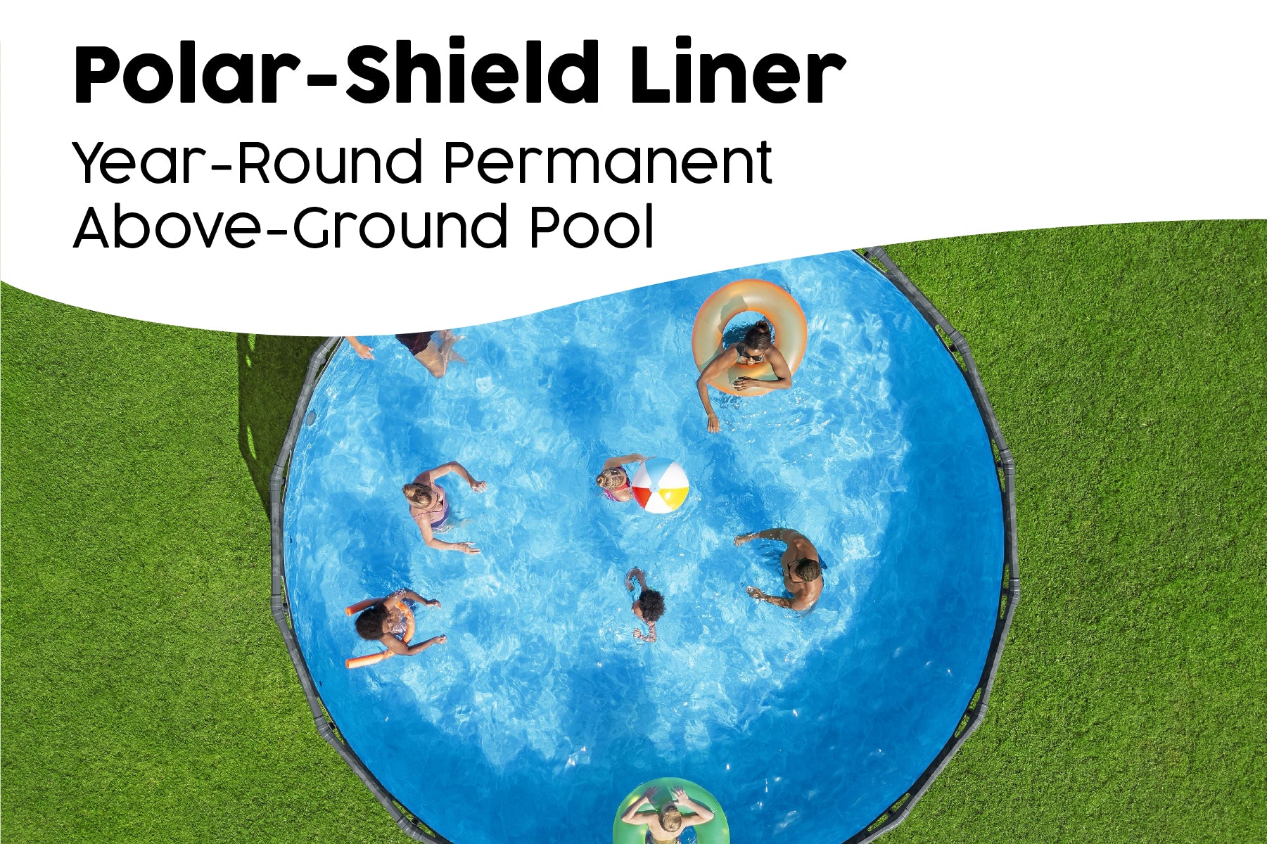 18ft round swimming pool for all seasons