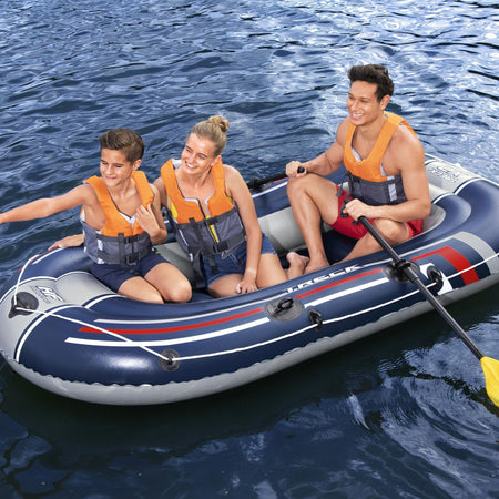 Hydro?Force 3 Person Infltable Raft Set Treck X2