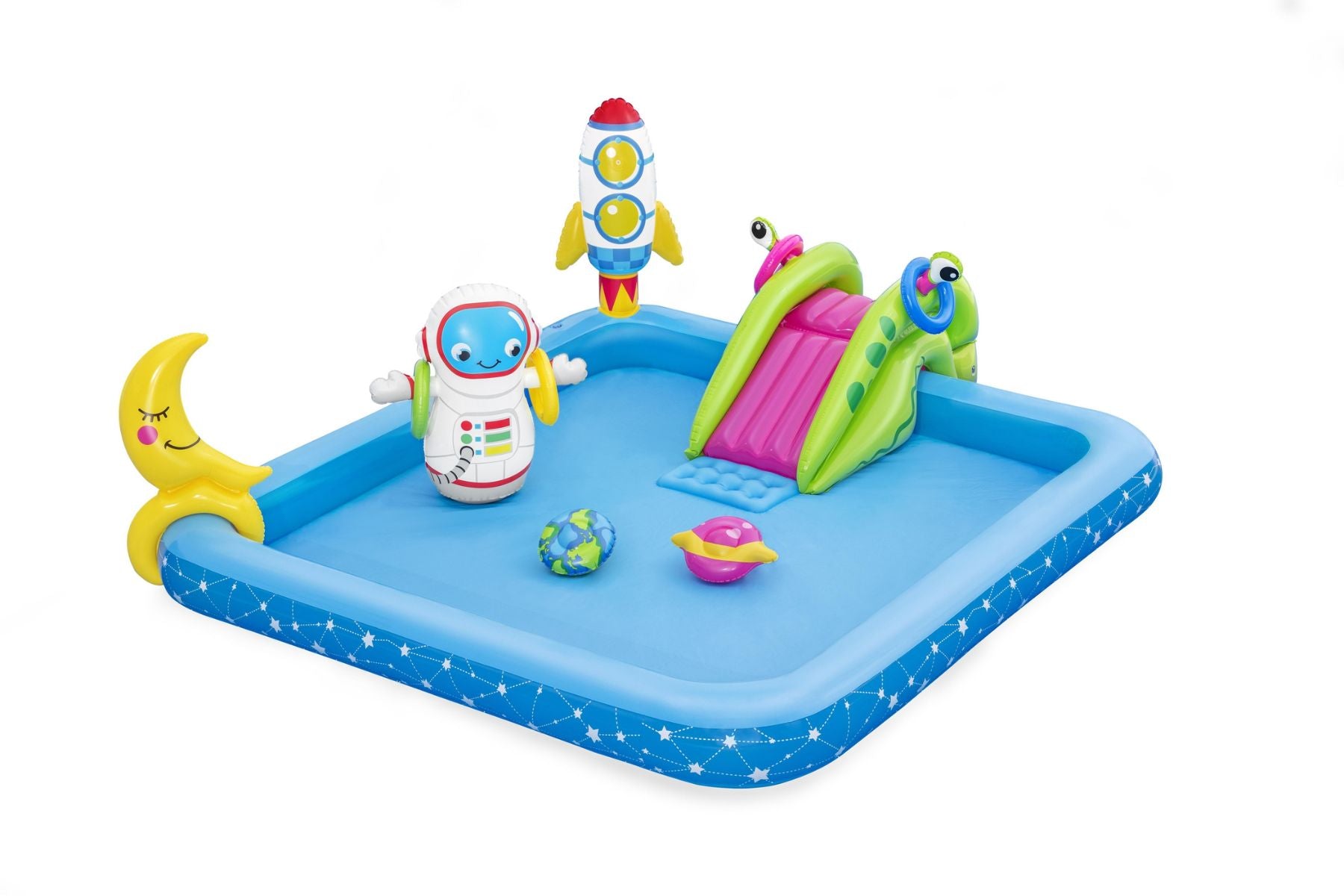 Little Astronaut Kids Inflatable Paddling Pool Play Center