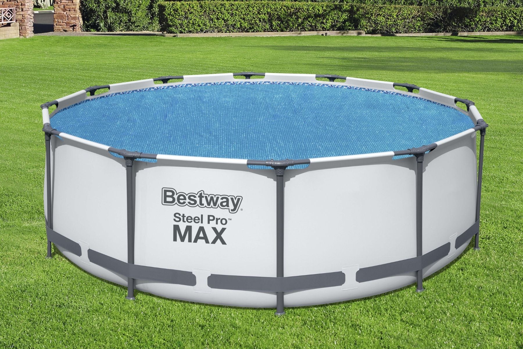 12ft Solar Pool Cover for Steel Pro Max Above Ground Pool