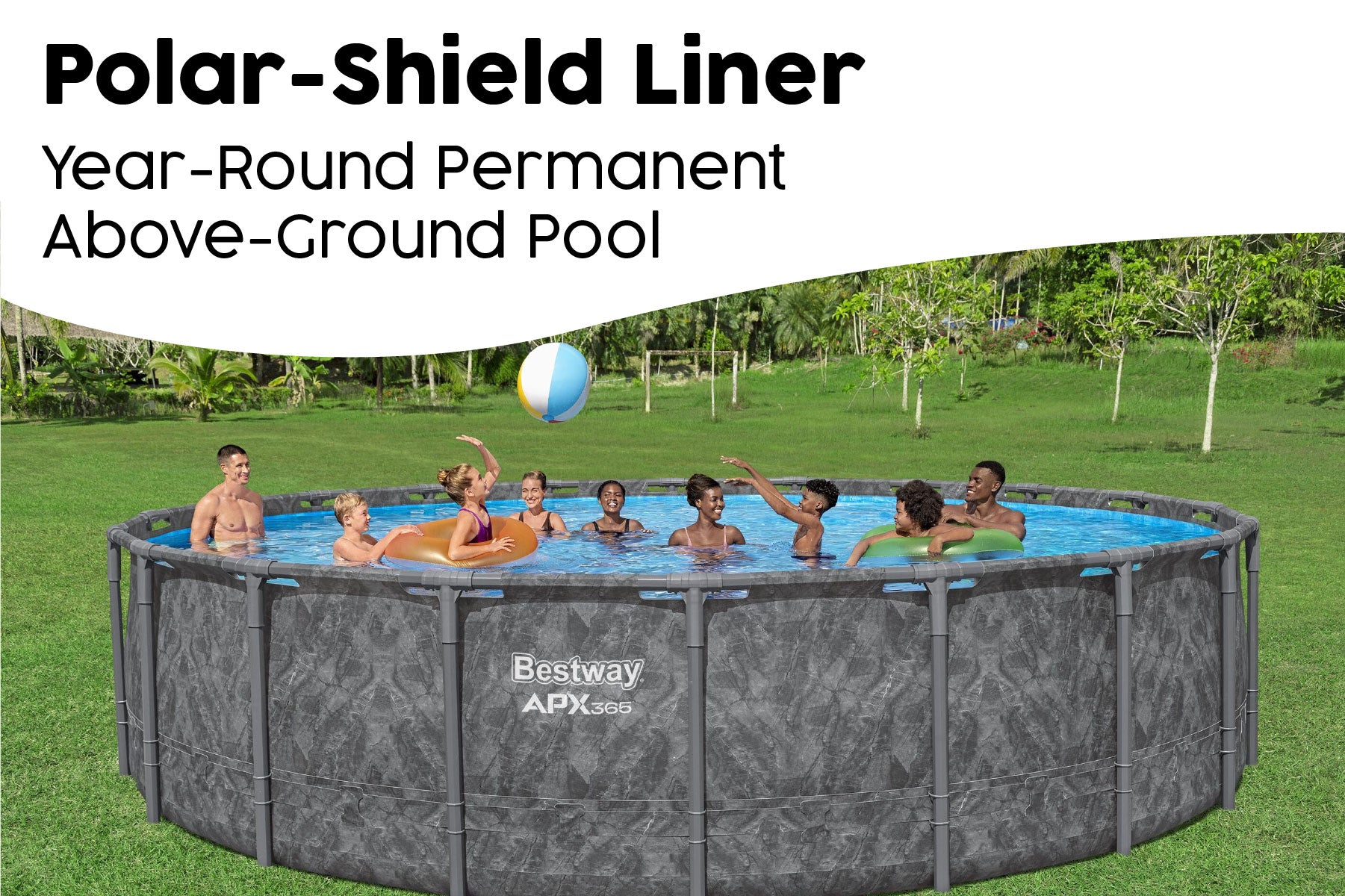 20ft swimming pool with frost protection