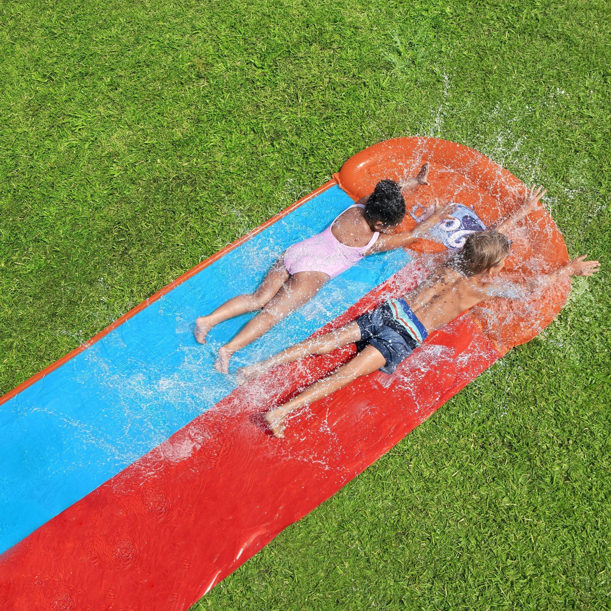 H2OGO! Tsunami Double Splash and Slide, with Sprinklers