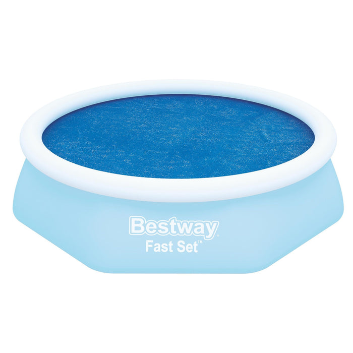 8ft Solar Pool Cover for Fast Set Inflatable Above Ground Pools