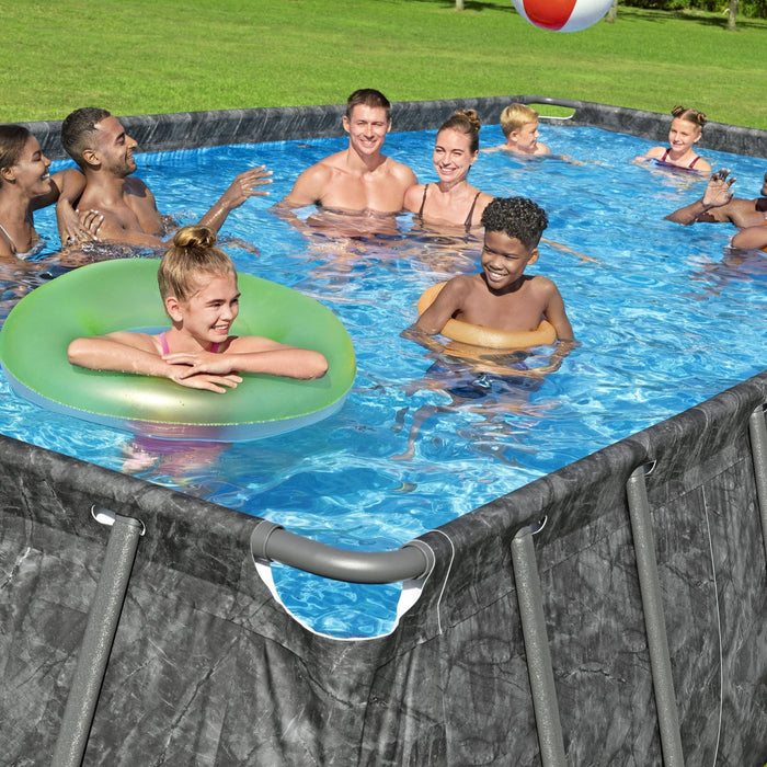 24' APX 365 Rectangular Pool Set