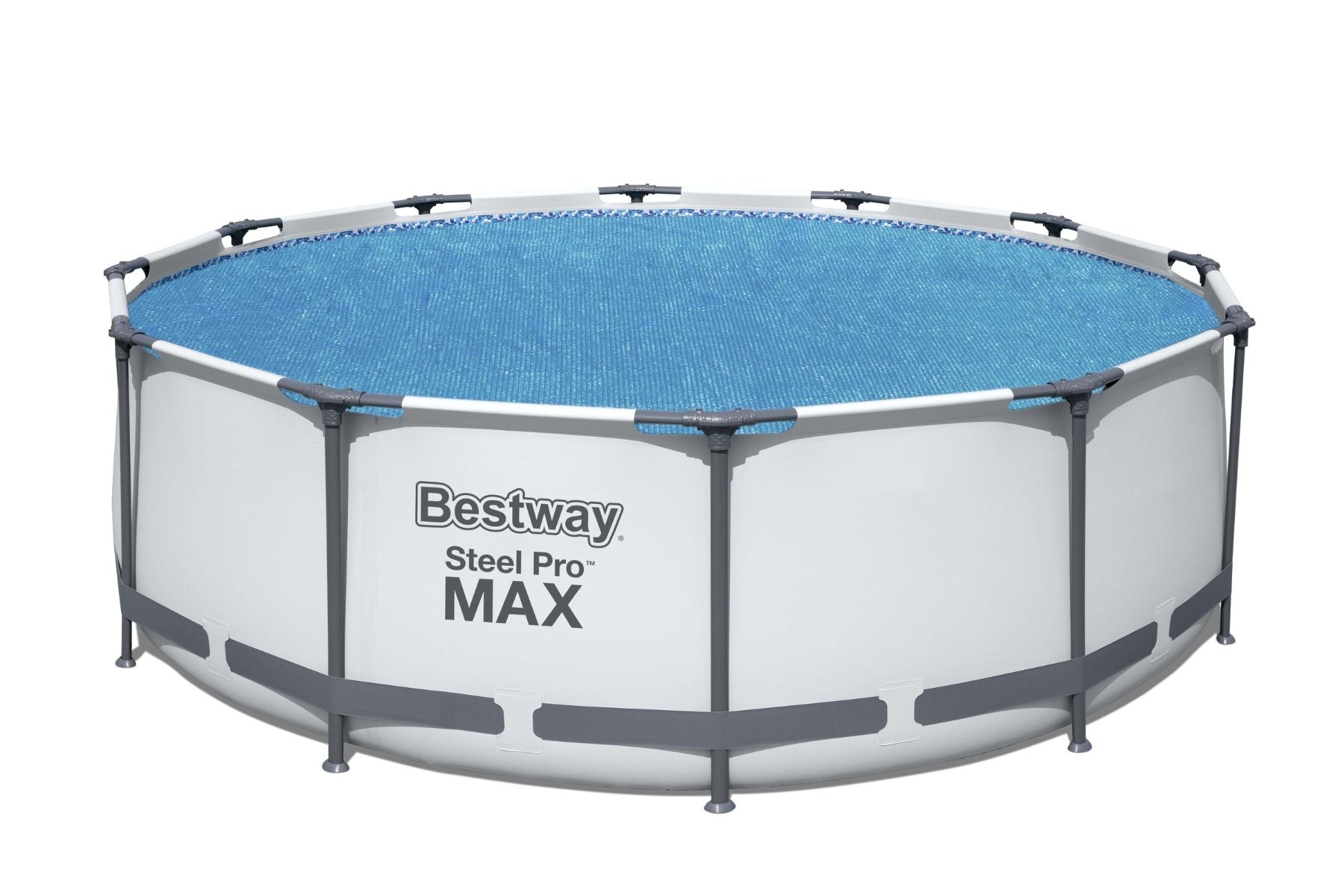 12ft Solar Pool Cover for Steel Pro Max Above Ground Pool