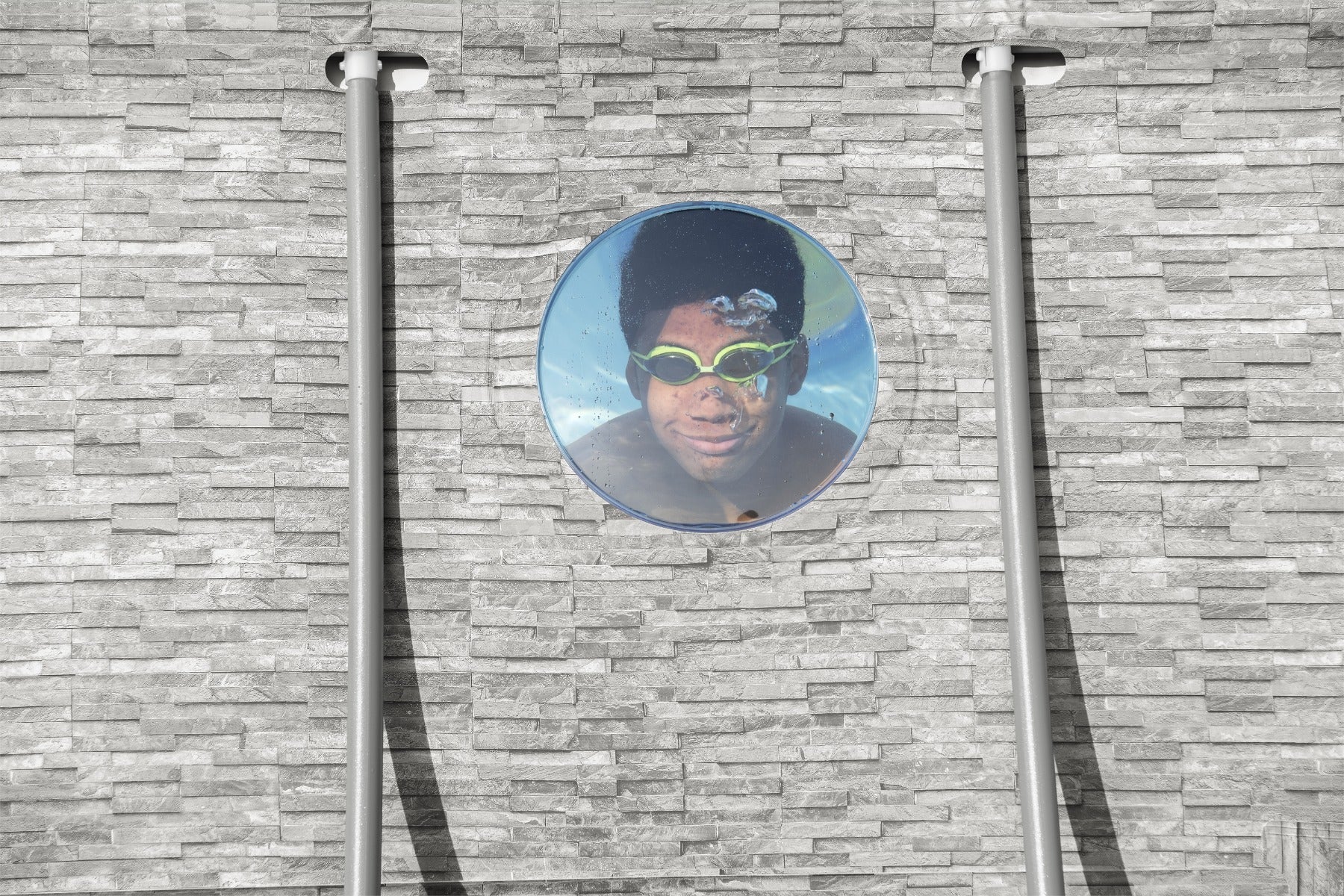 steel framed pool