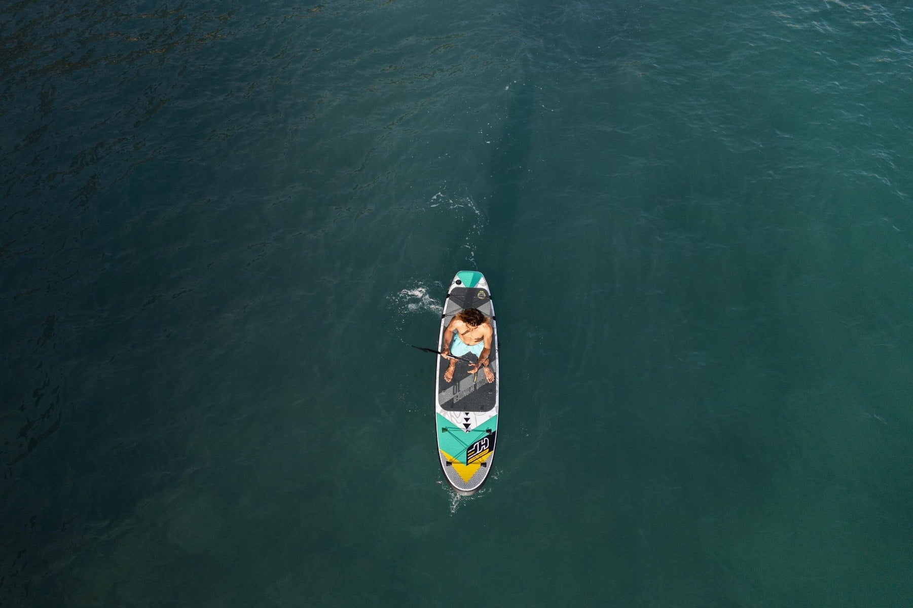 Hydro-Force 10ft Inflatable Paddle Board/ Kayak Set Aqua Wander - Outlet