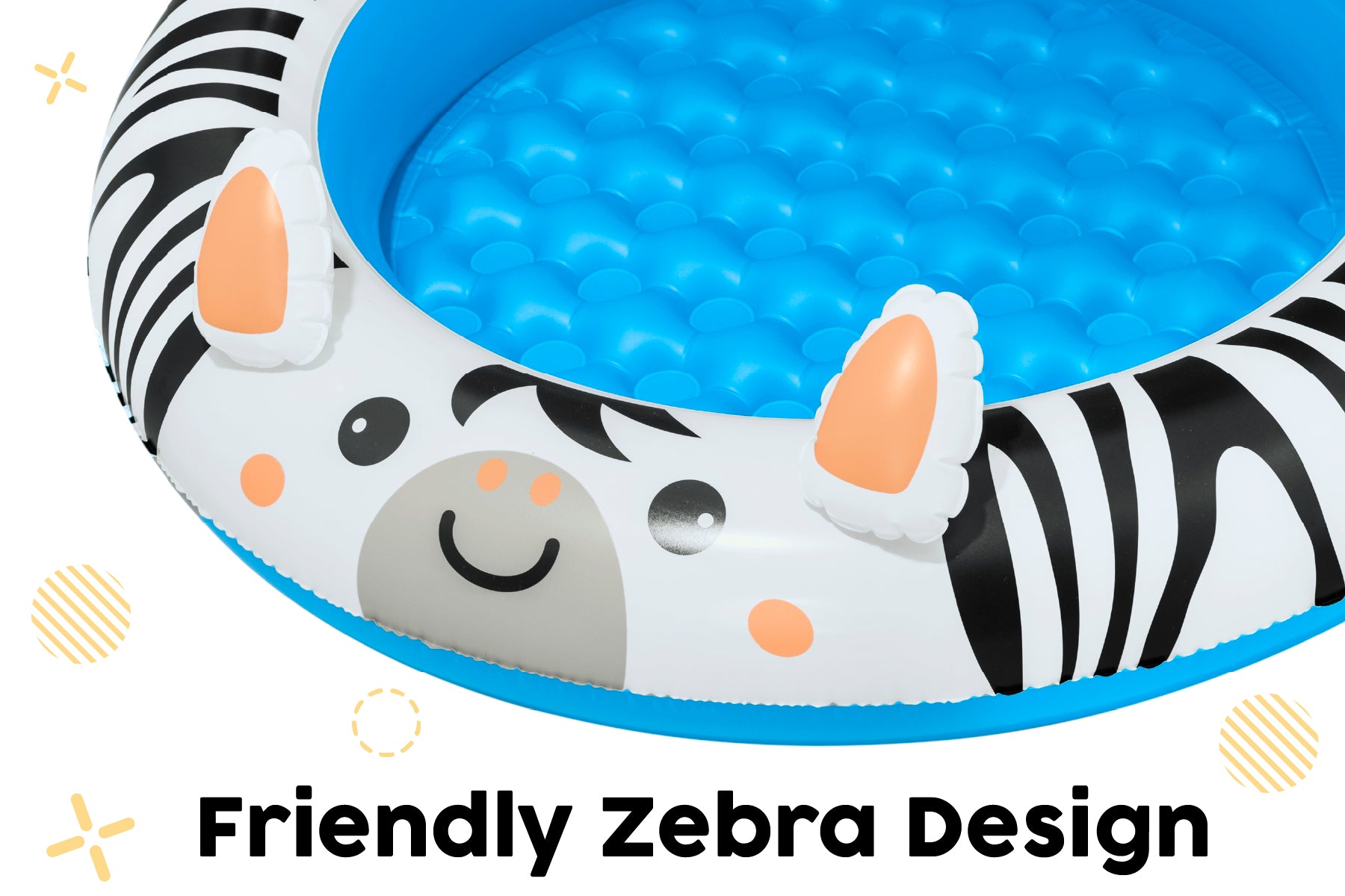 Safari Sun Shaded Inflatable Paddling Pool