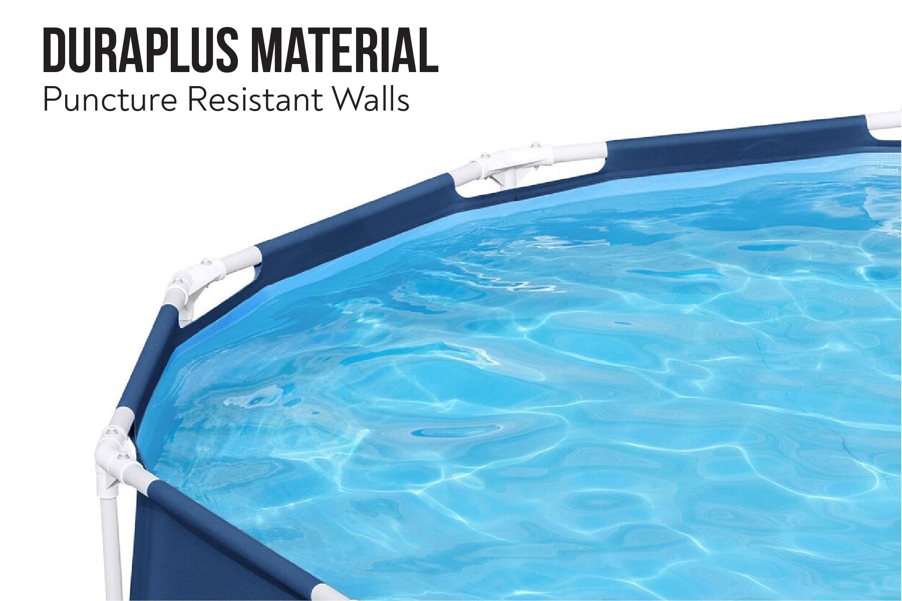 10ft x 30in Navy Round Steel Pro Above Ground Pool Set - Outlet