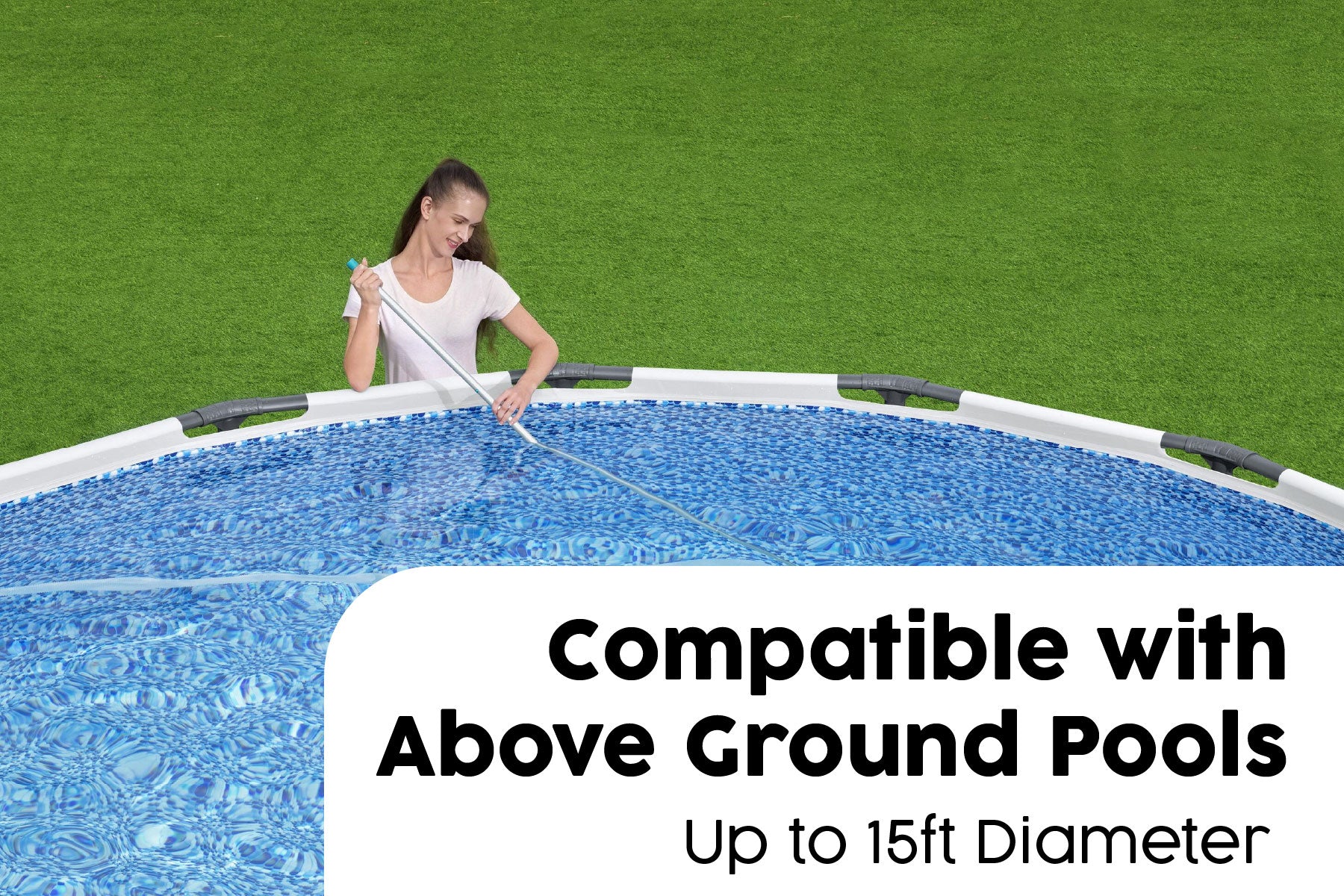 AquaPristine Pool Vacuum for Above Ground Pools