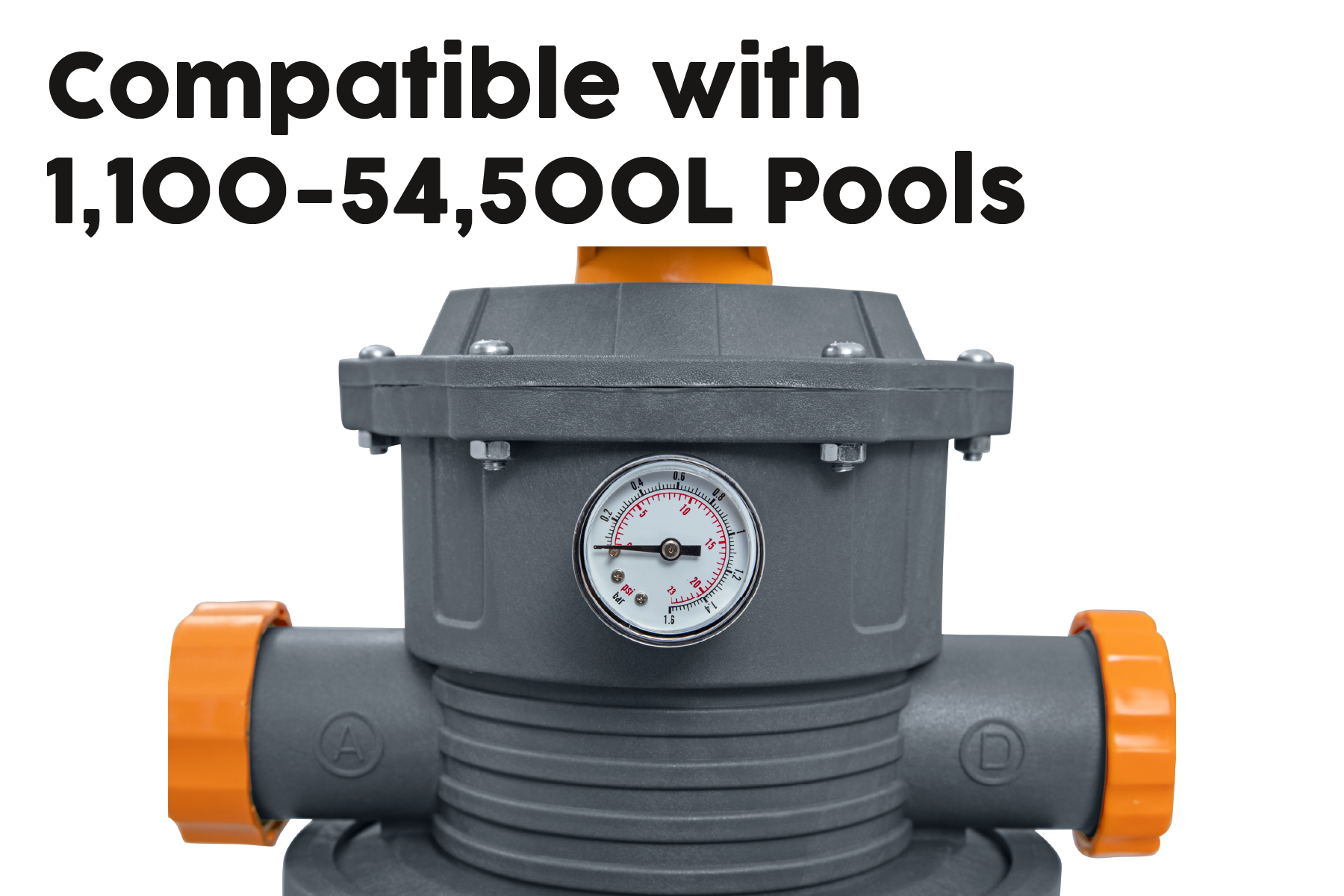 2200gal Pool Sand Filter for All Above Ground Pools