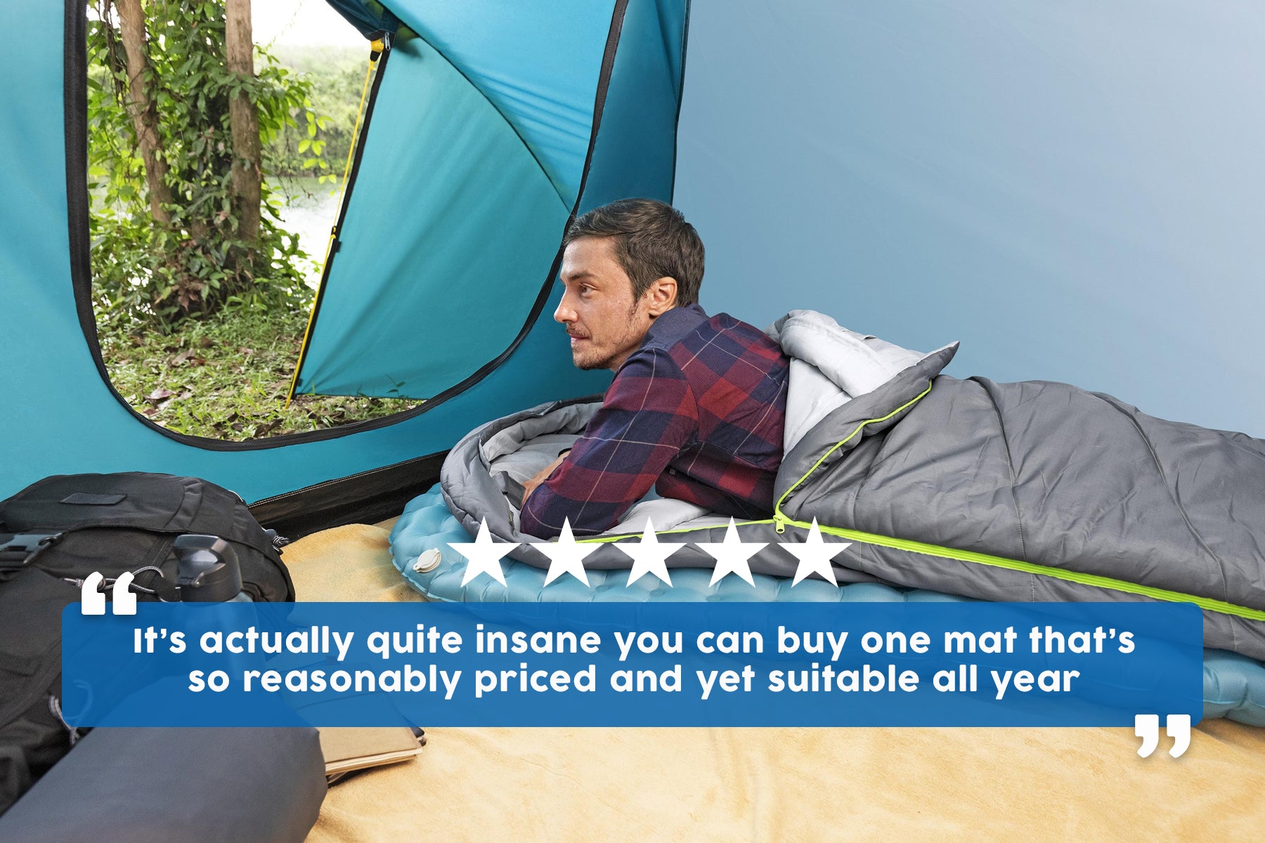Bestway cold weather sleeping pad review