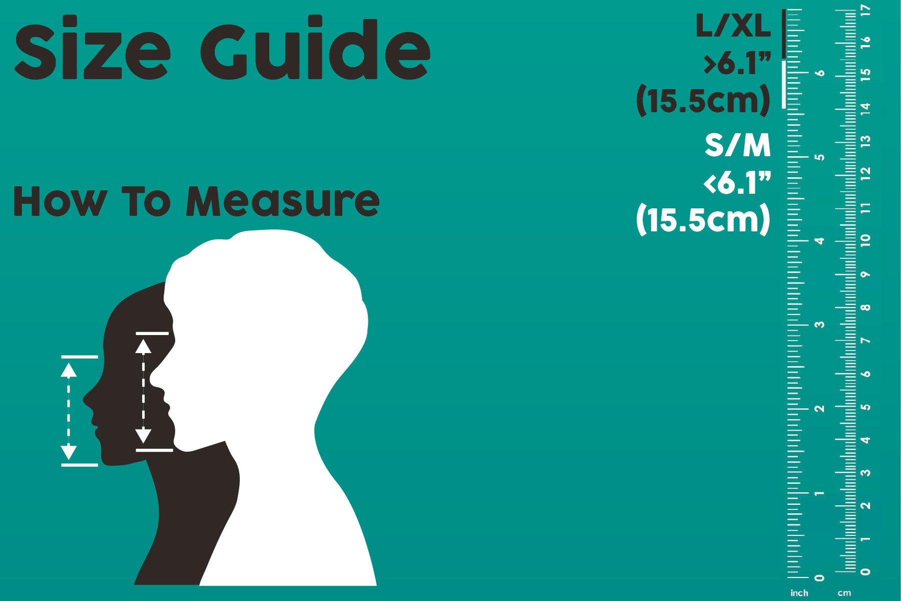 Hydro-Pro Snorkeling Mask Size Guide