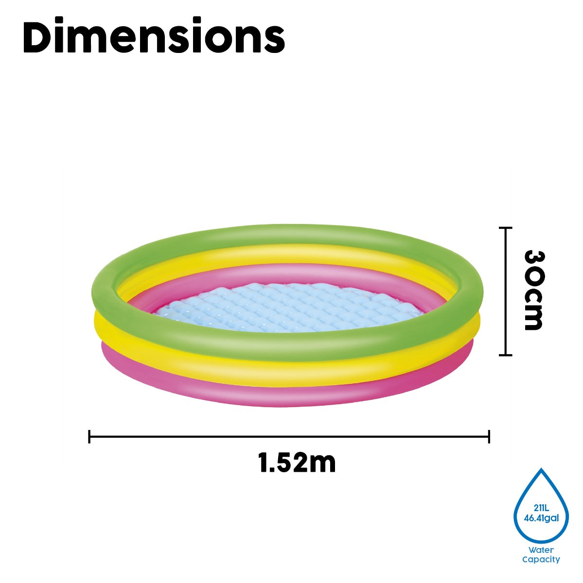 60" Summer Set Pool