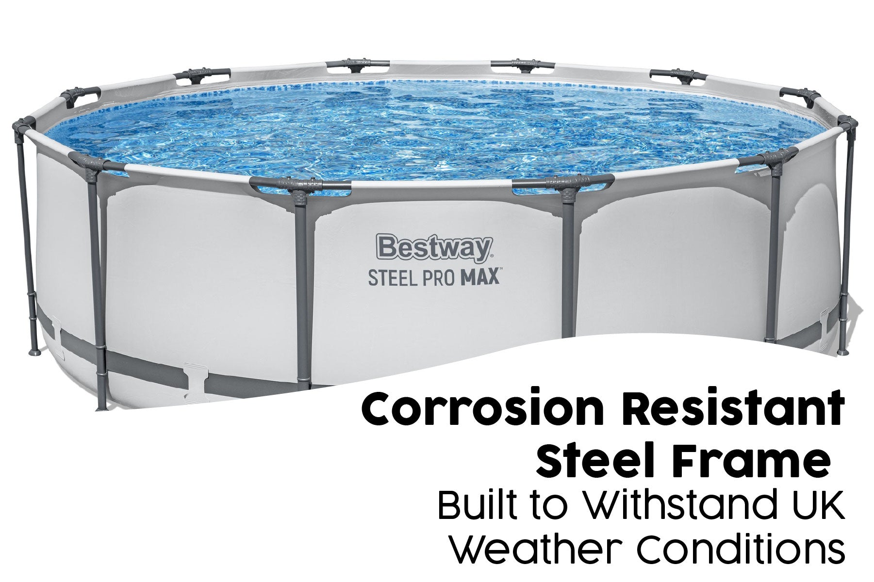 corrosion resistant steel frame swimming pool