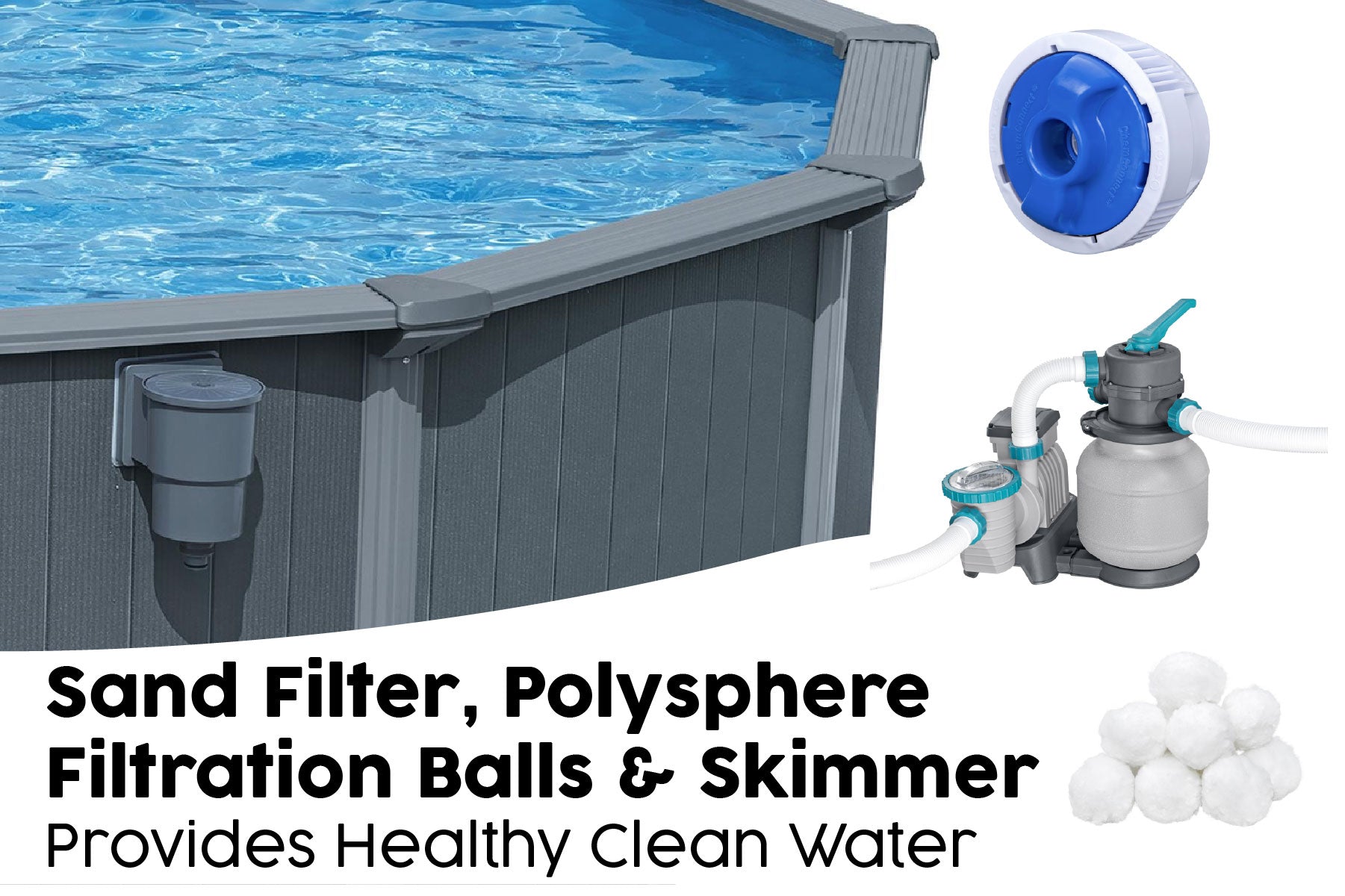 hydrium steel frame pool for all year round