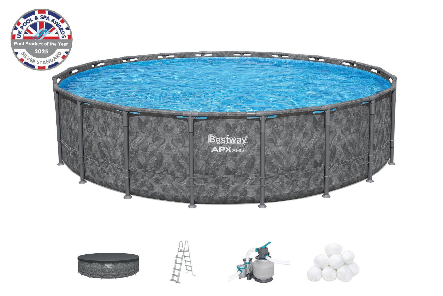 apx all year round pool with award