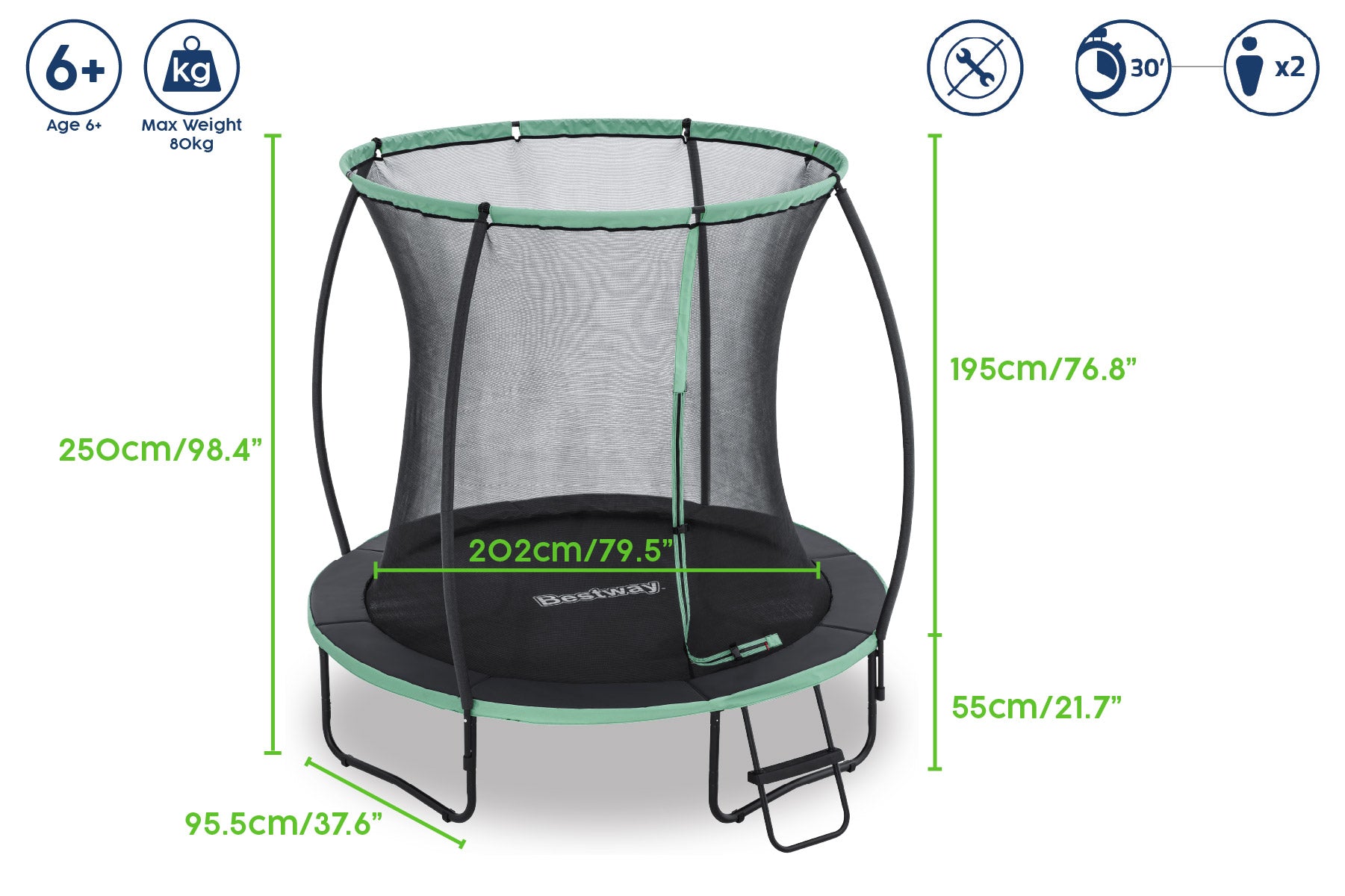 outdoor trampoline