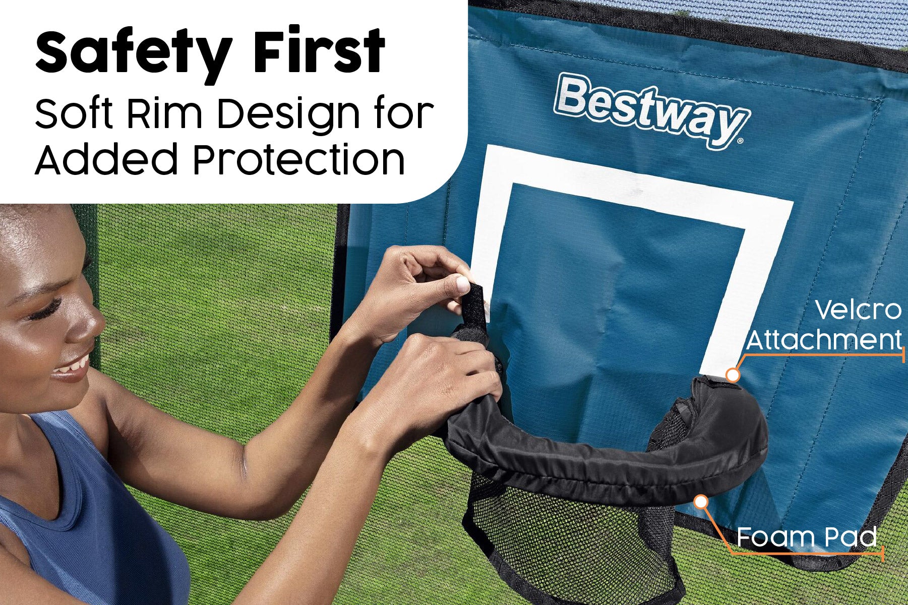 basketball game for trampoline