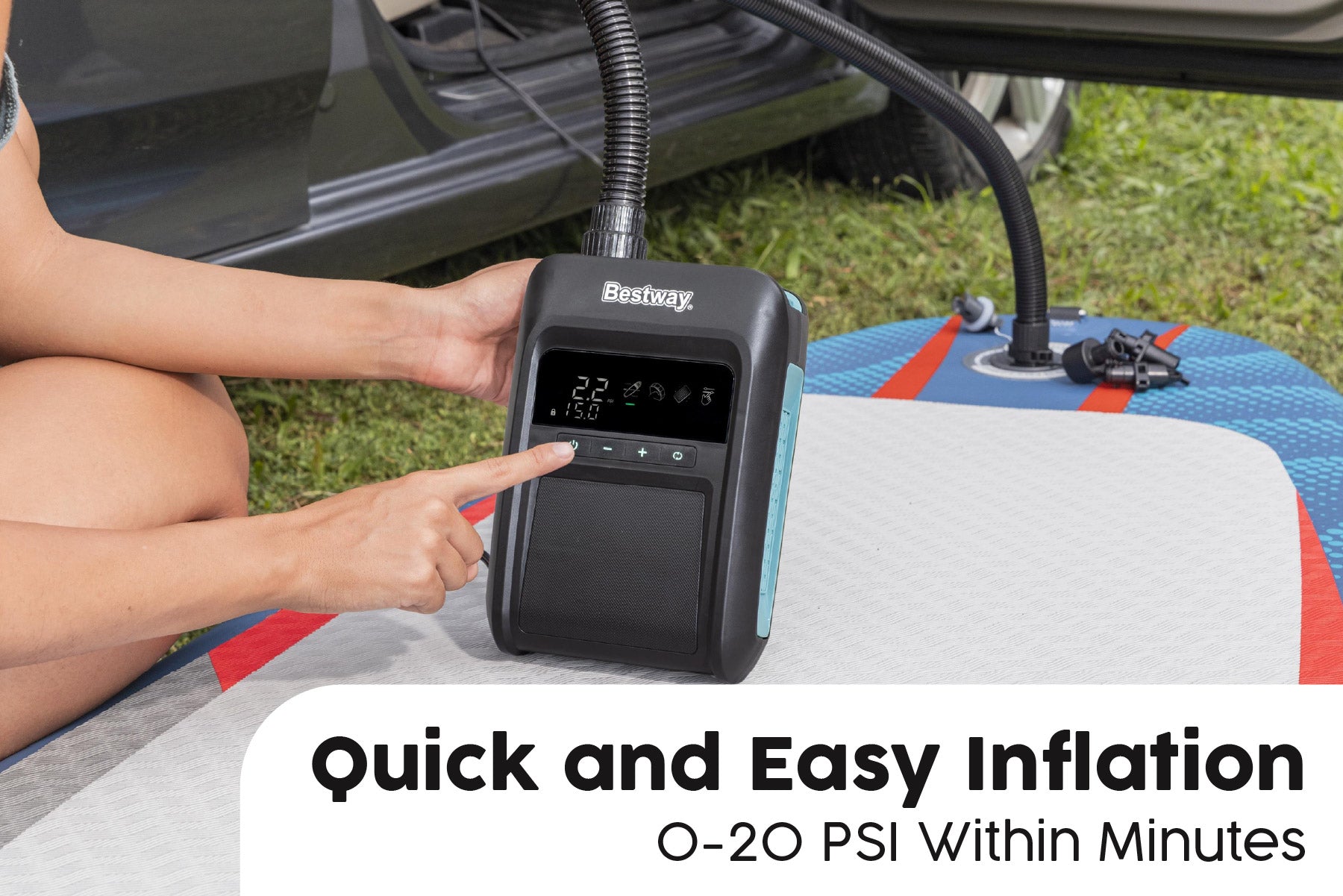 car powered electric air pump