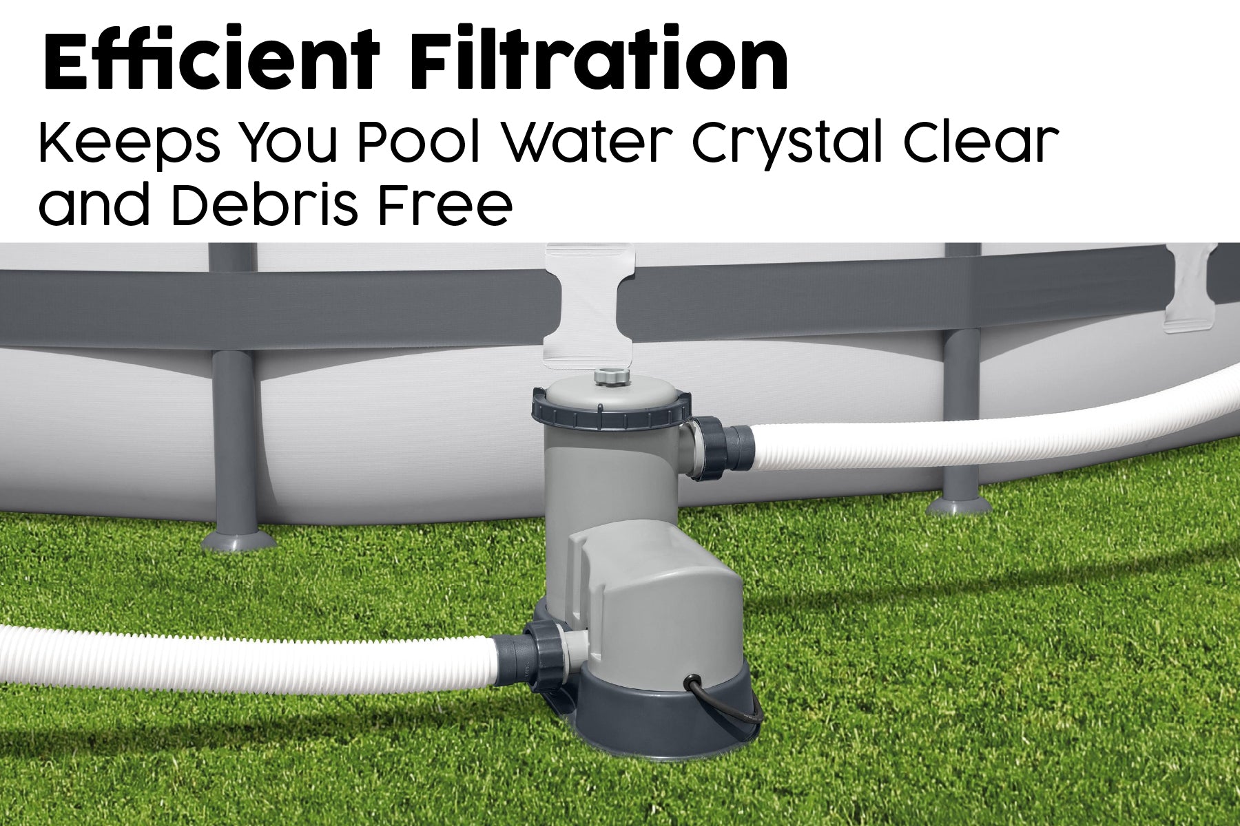 1,500gal Pool Filter Pump for Above Ground Pools