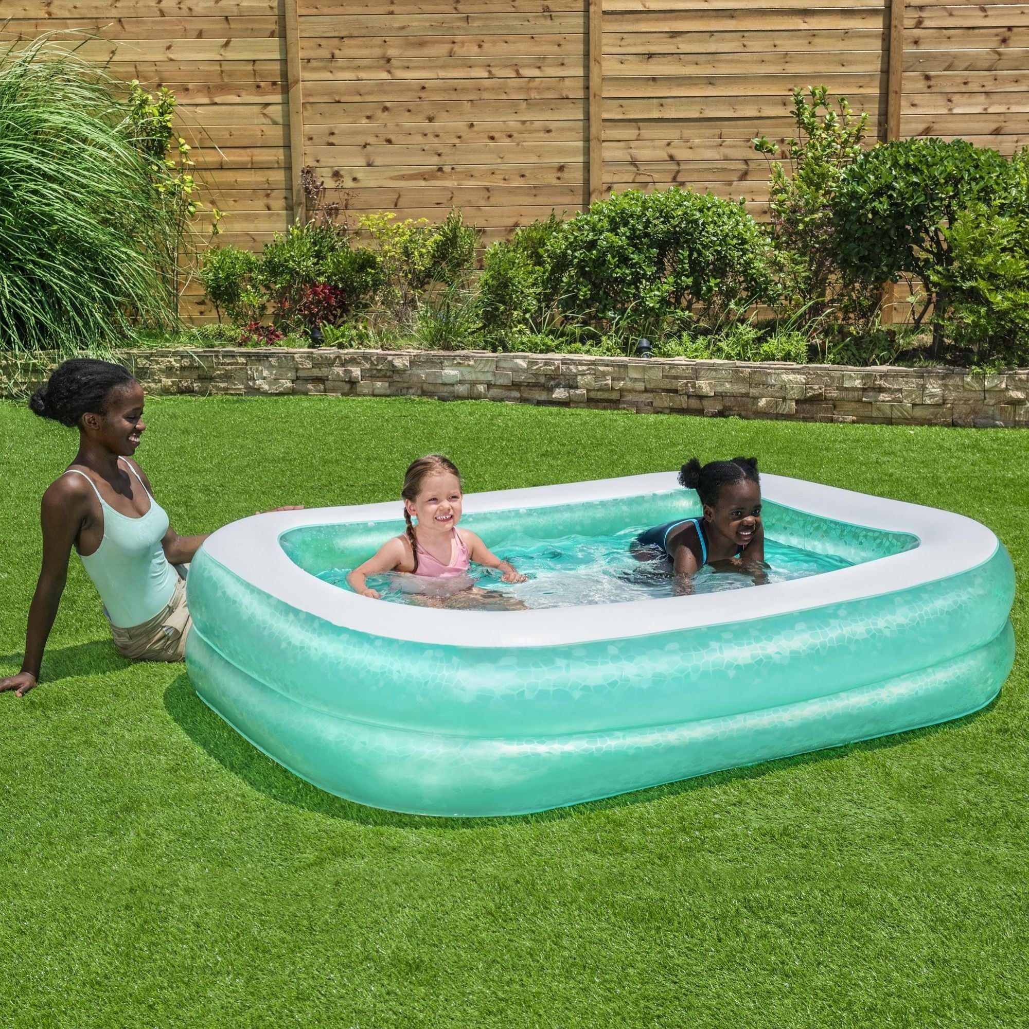 inflatable family swimming pool