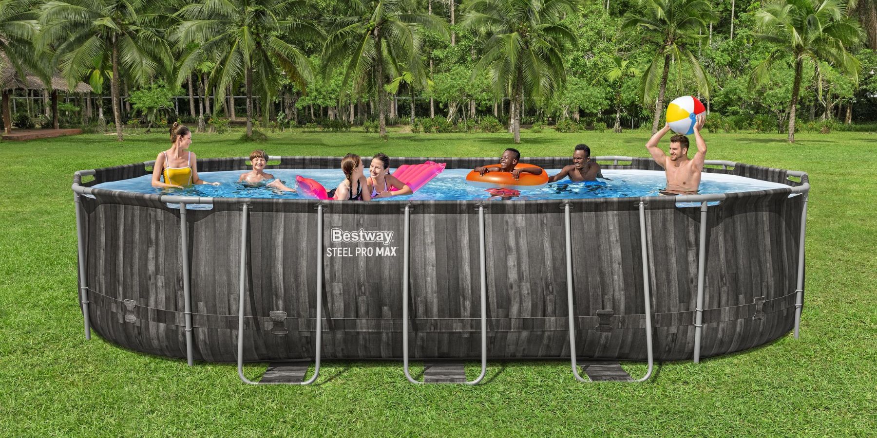 large above ground pool