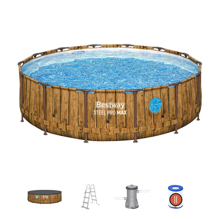 bestway pool with windows