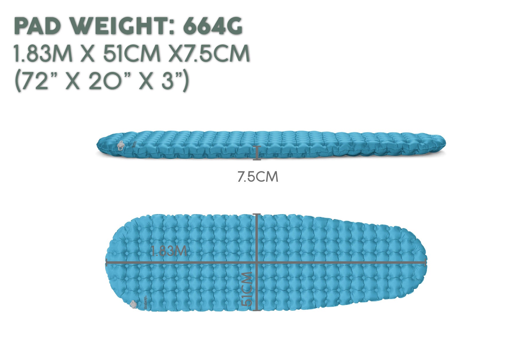 winter sleeping pad for camping
