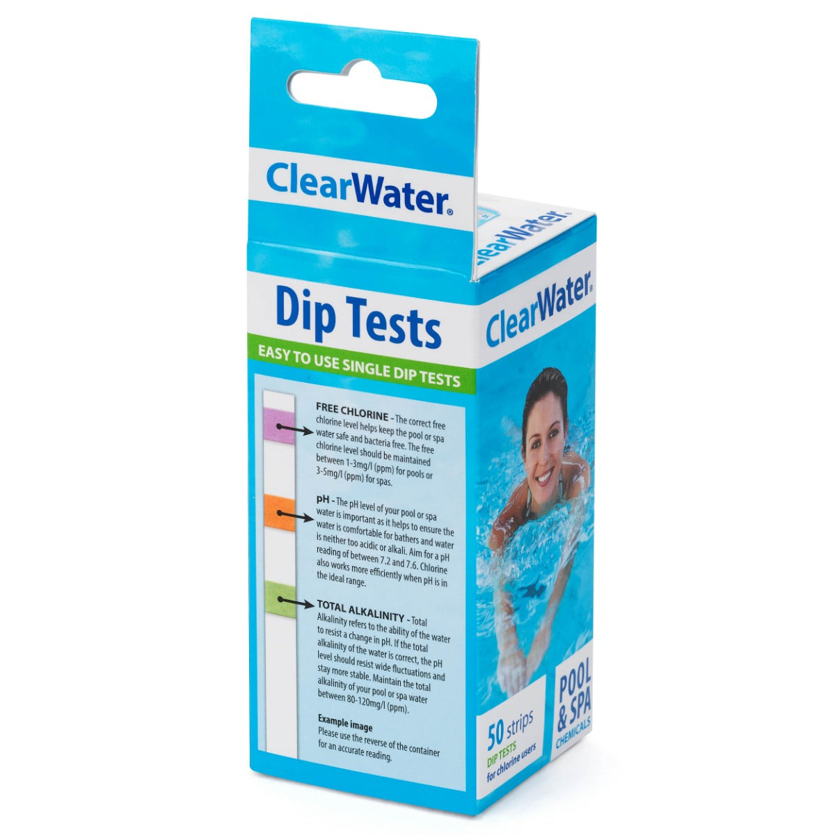 Testing pool water