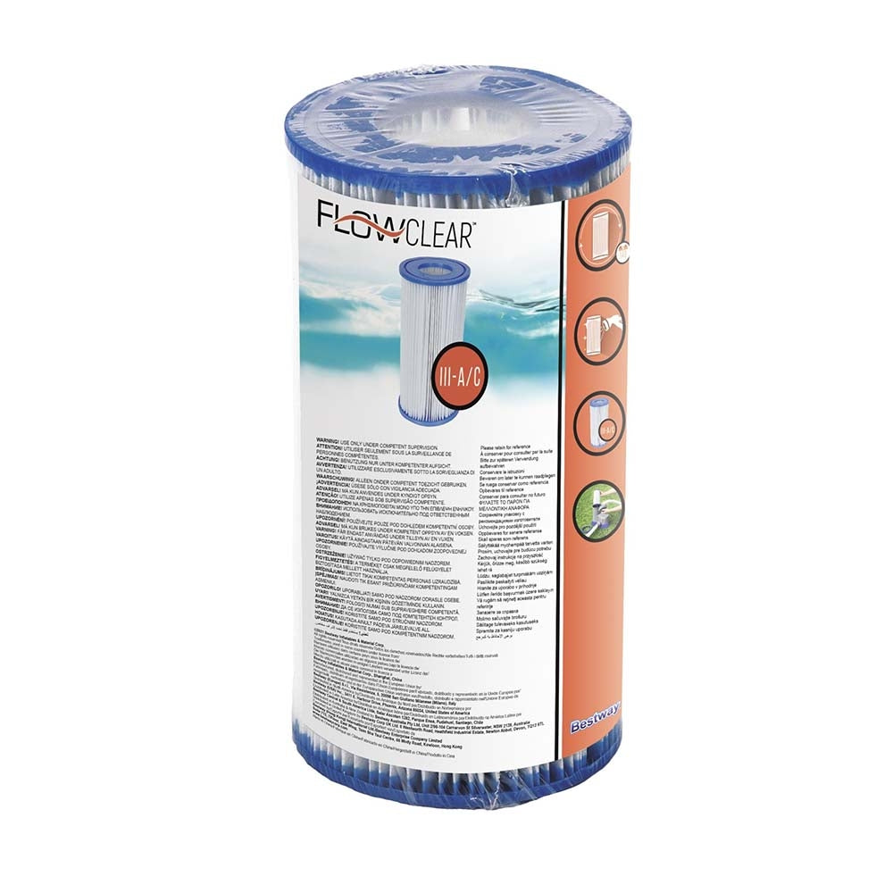 Pool Filter Cartridge (Size 3) for Above Ground Pools