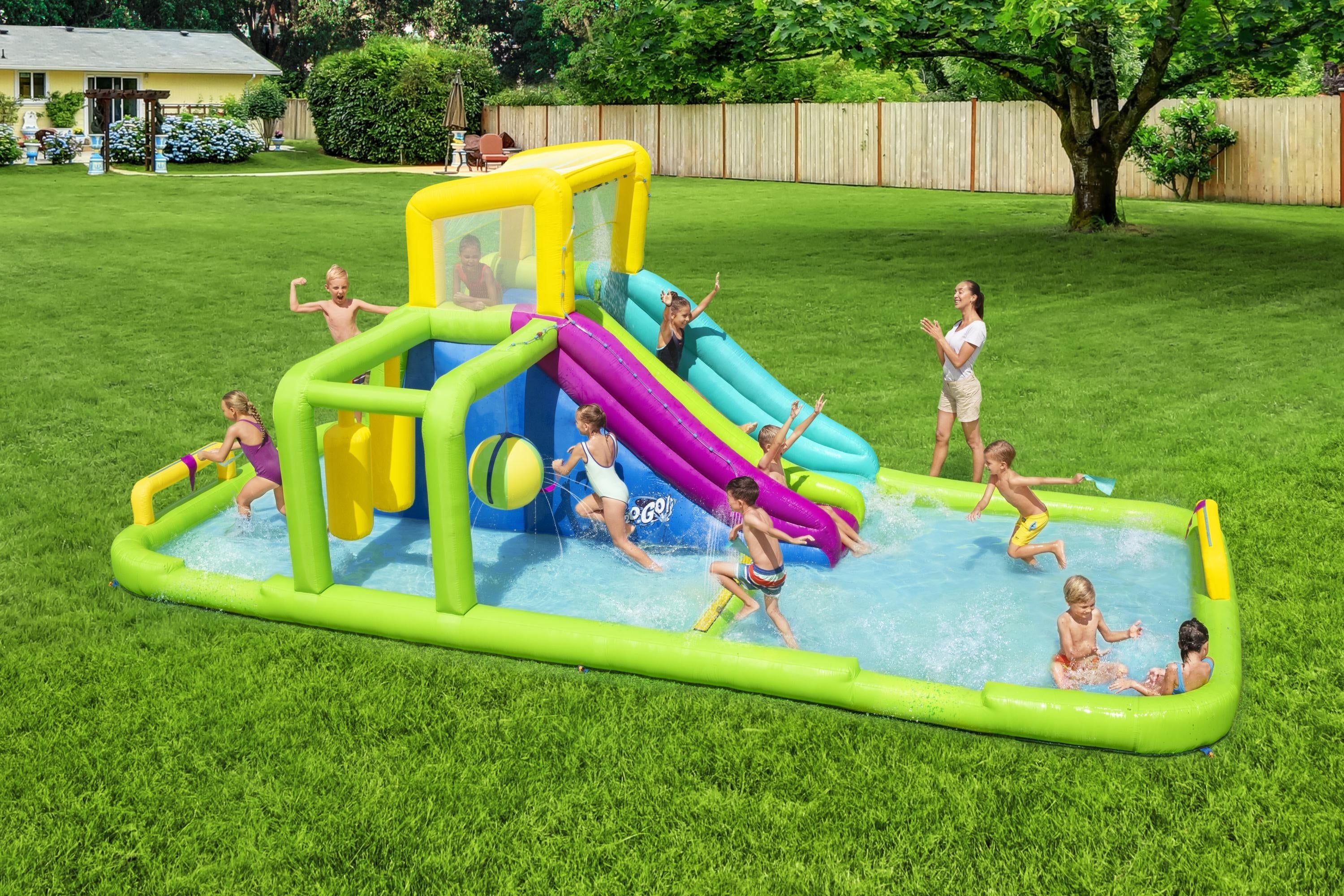 giant inflatable slide