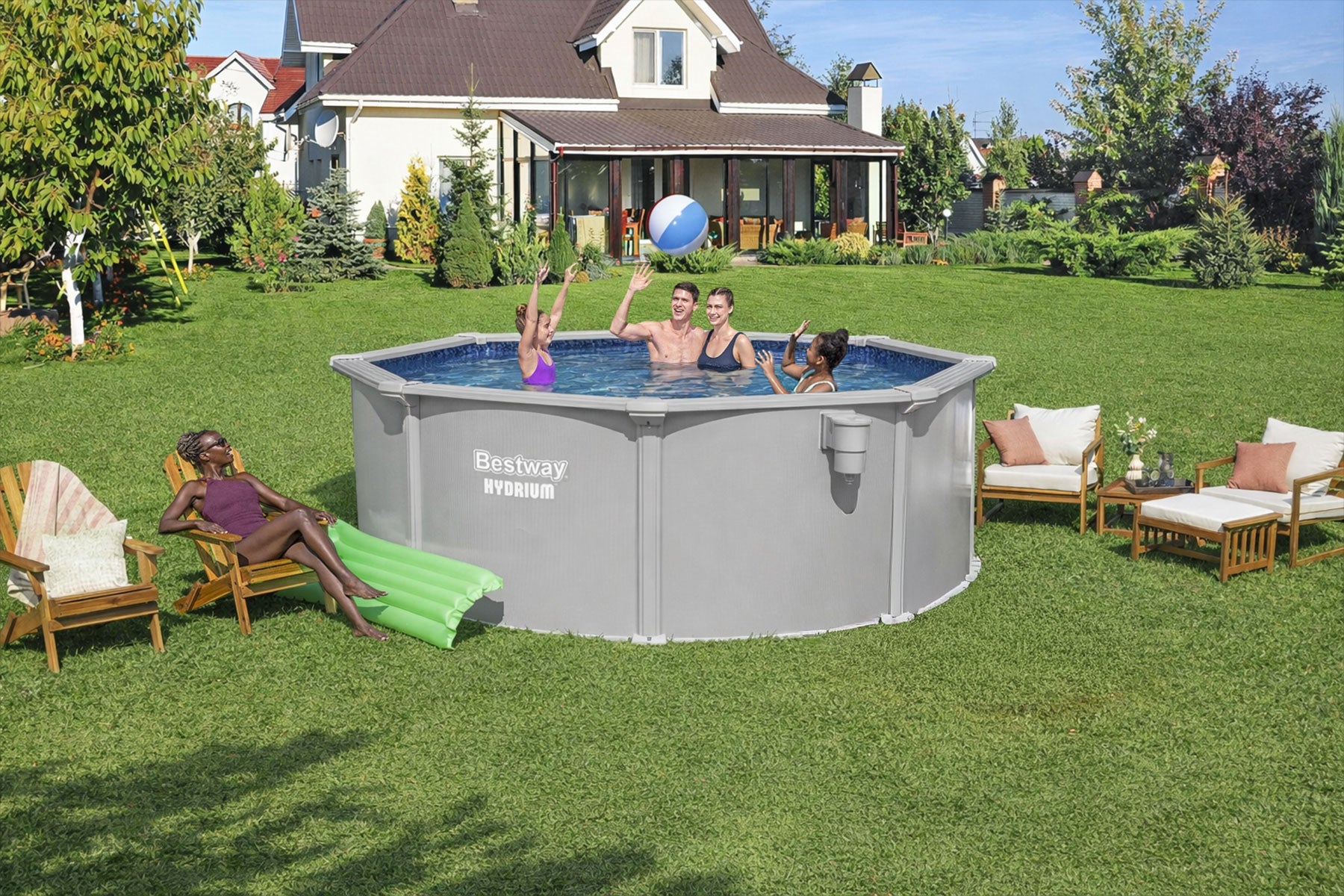 12ft above ground pool