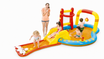 Kids Inflatable Lil' Champ Paddling Pool Water Play Centre, with Activities