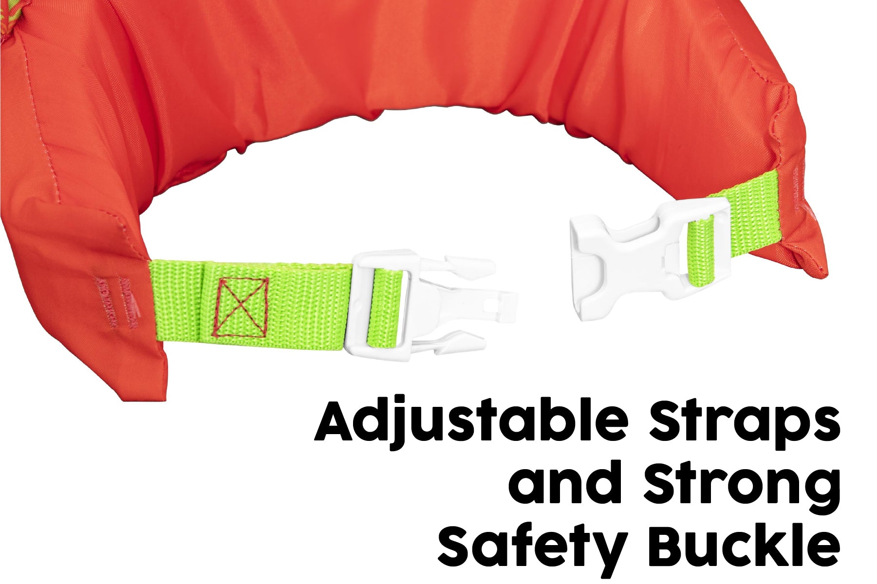 Kids Inflatable Swim Vest with Armbands – Monster