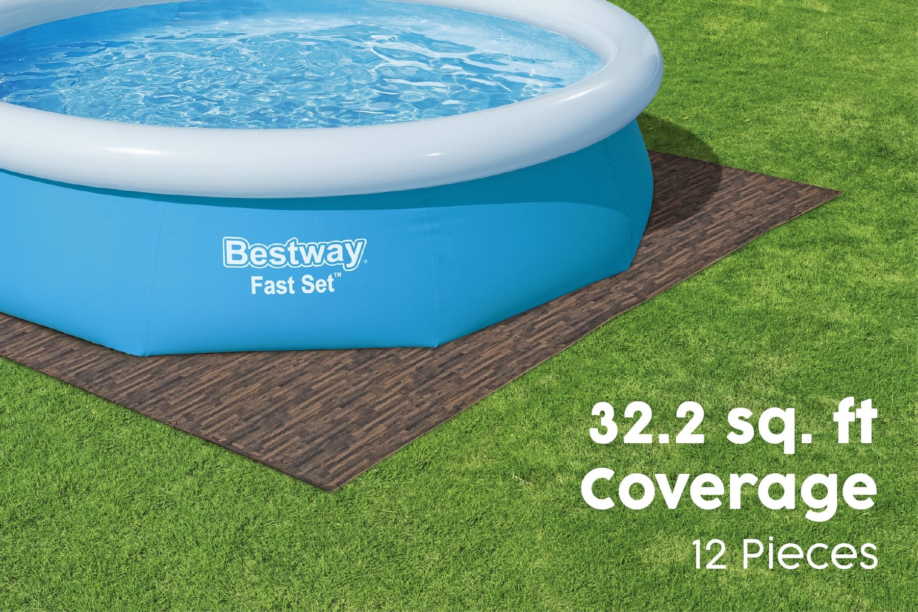 inflatable pool ground cover