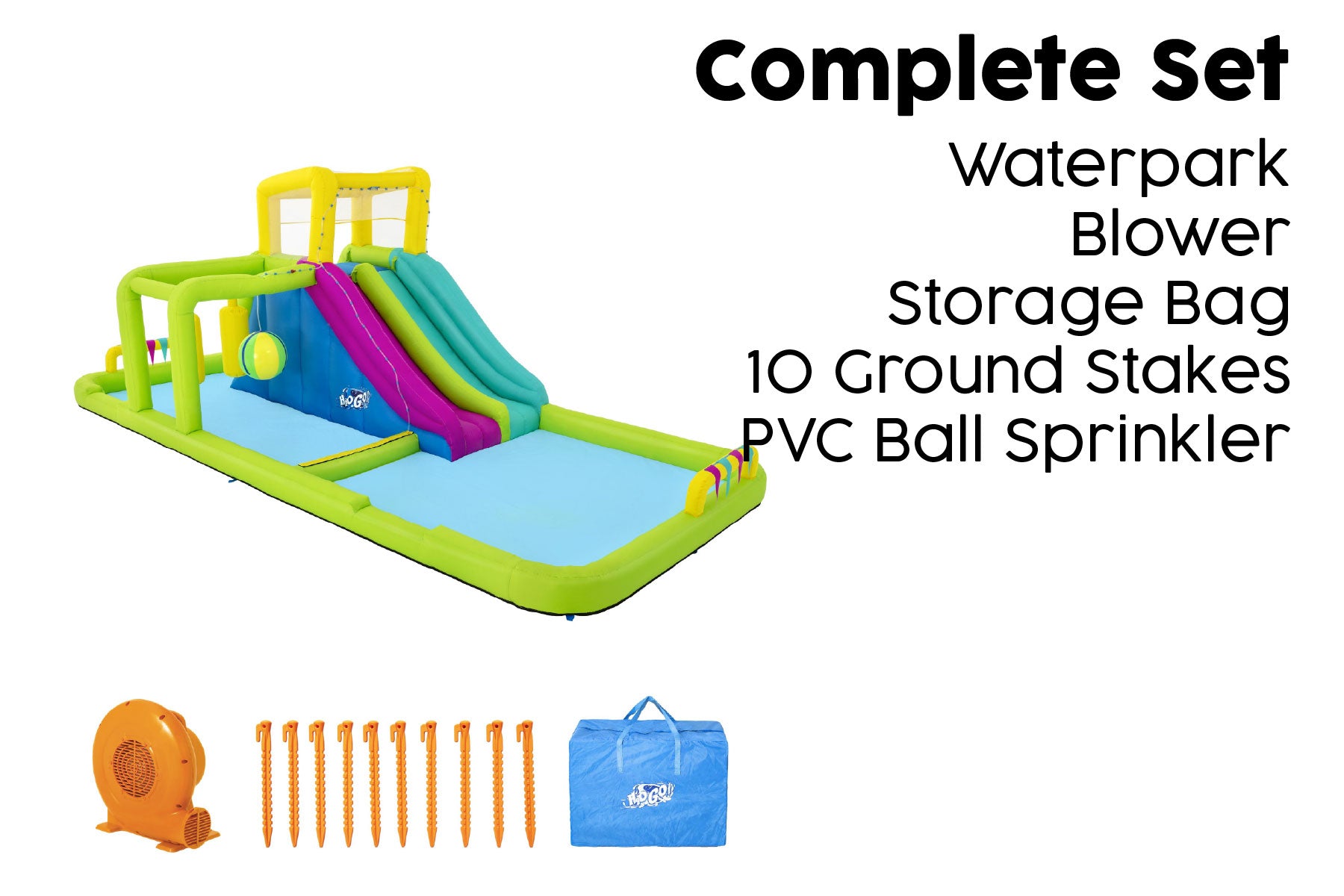 kids complete set for water parks