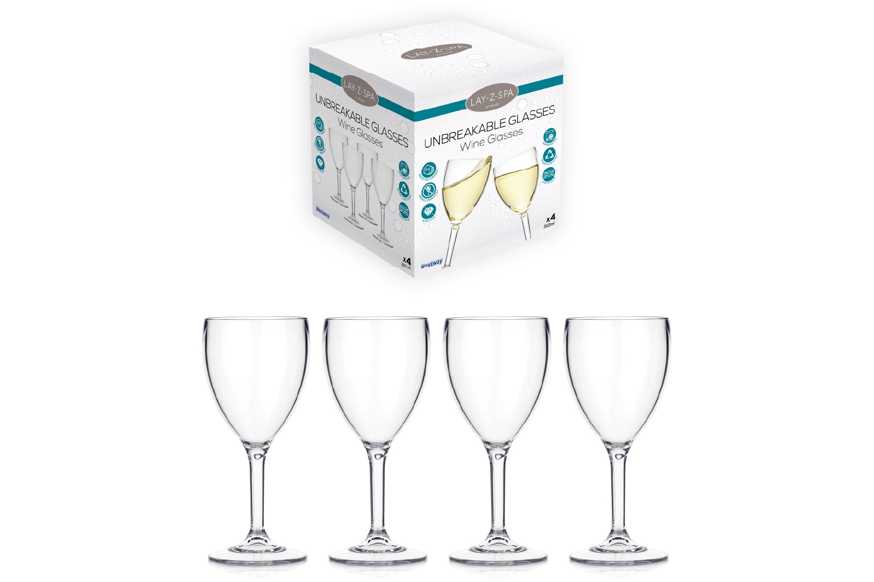 plastic wine glasses