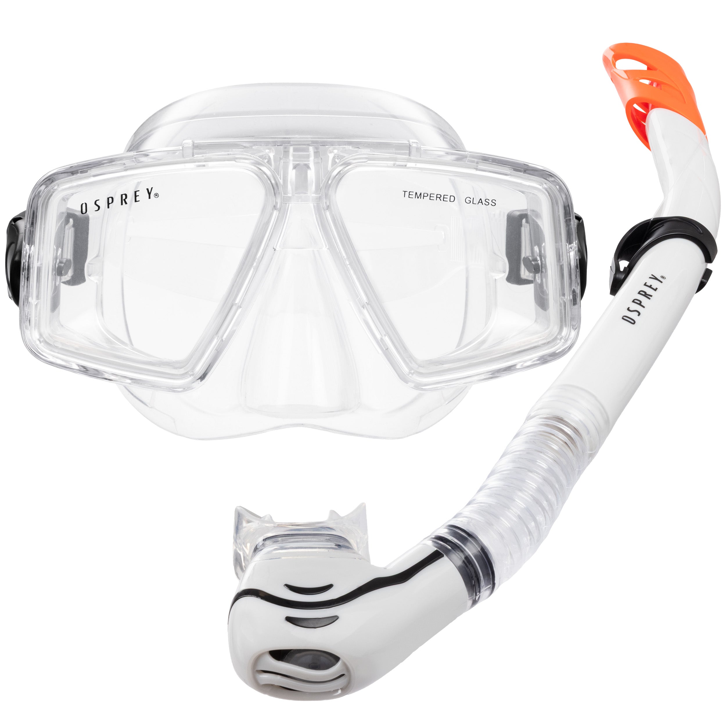 adult snorkel set