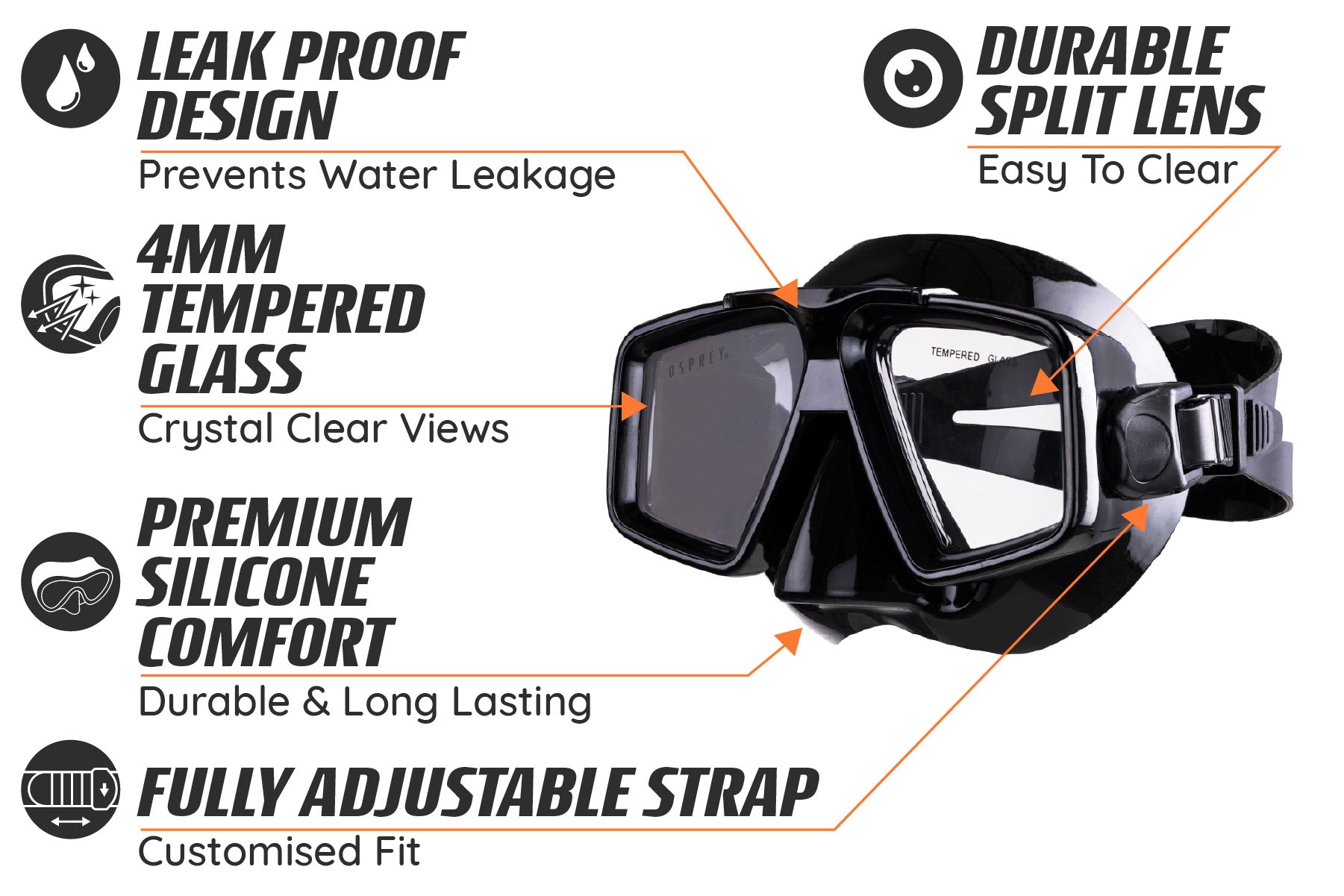 diving mask for men