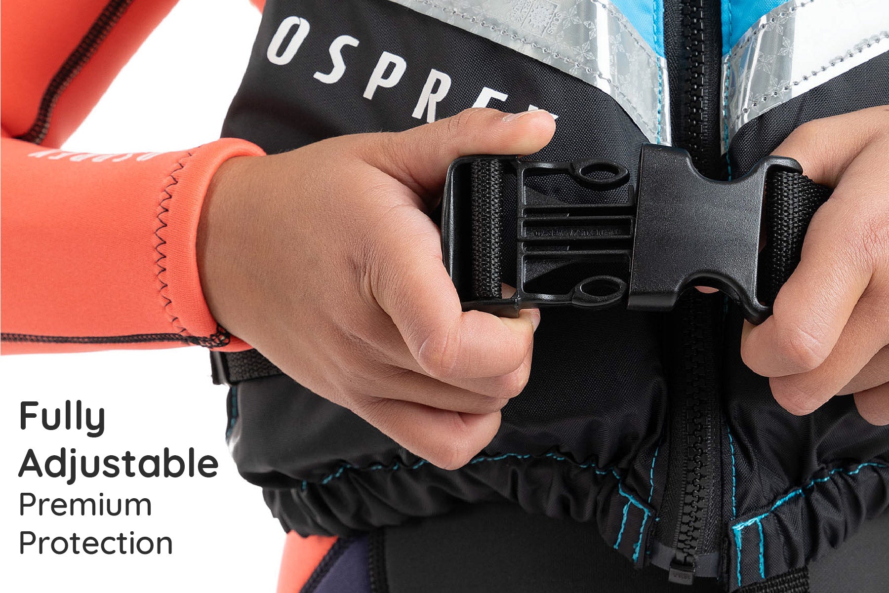 kids fully adjustable buoyancy jacket