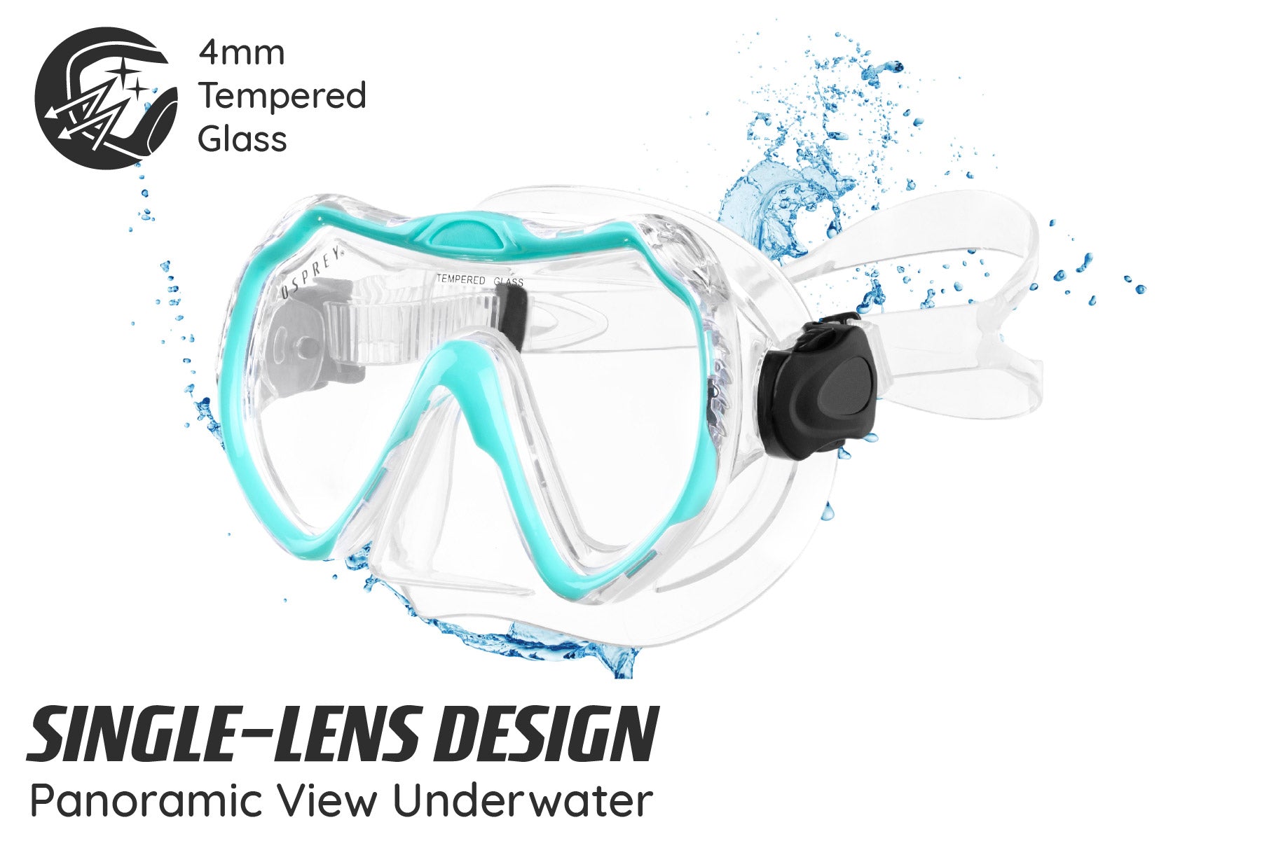 underwater snorkel set for adults