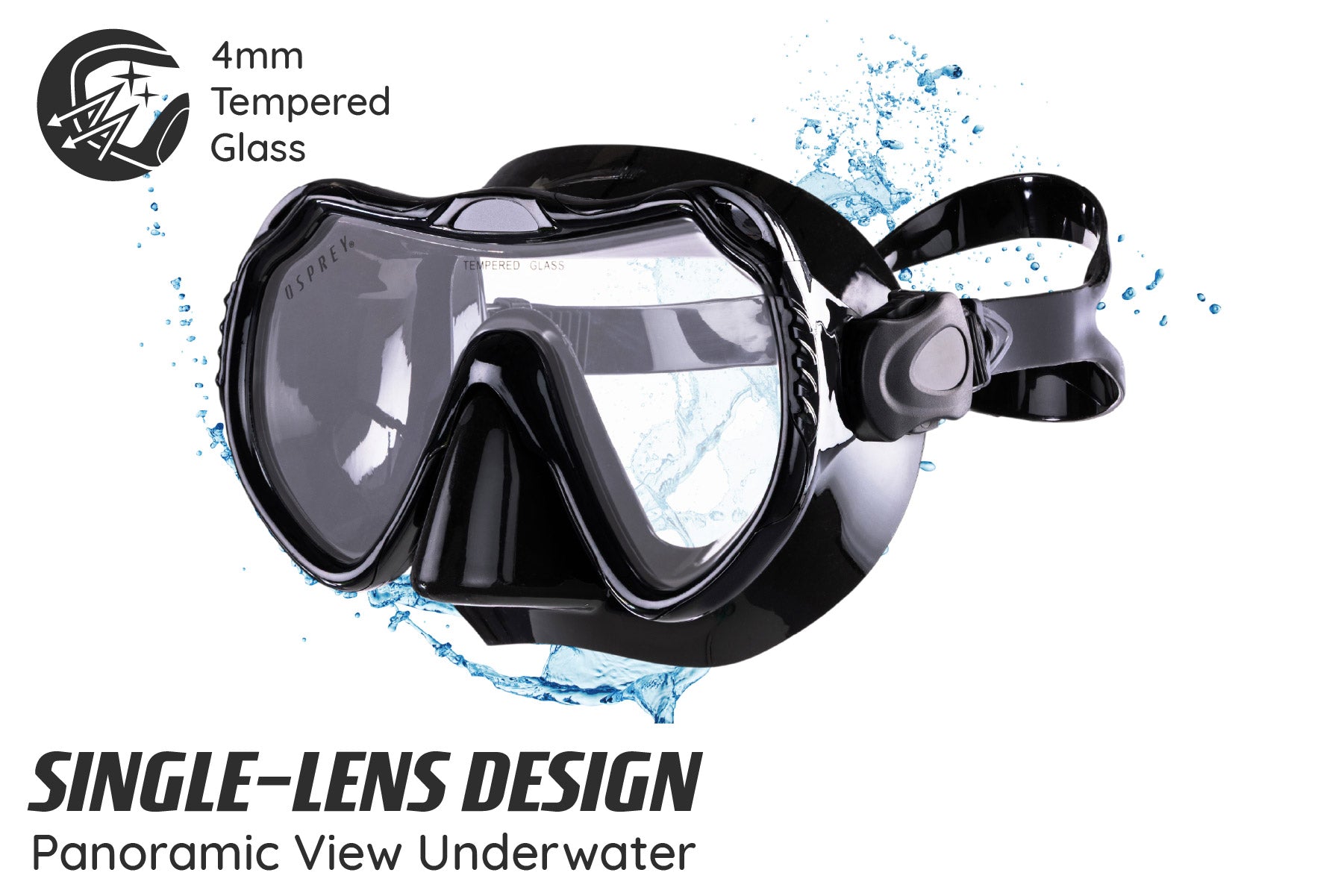 underwater snorkel set
