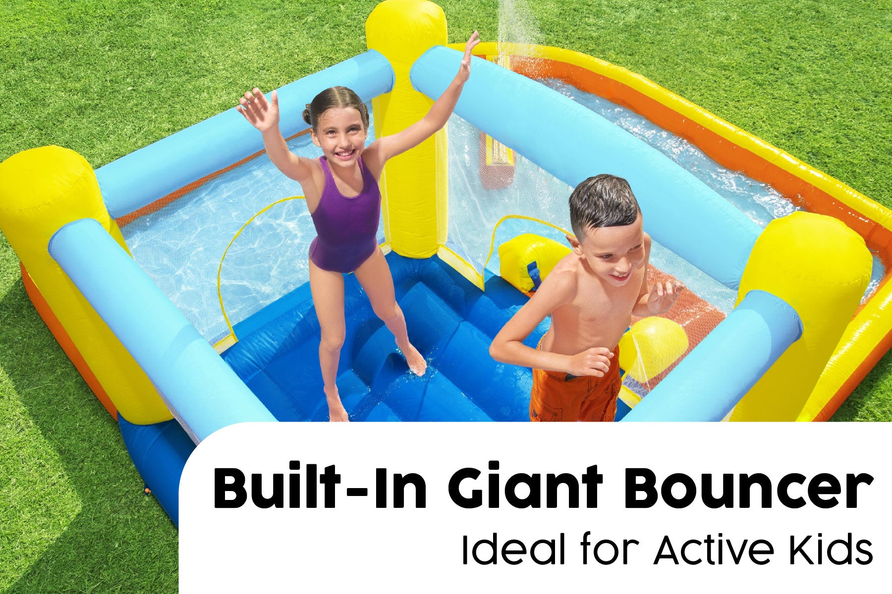 outdoor giant bouncer beach bounce